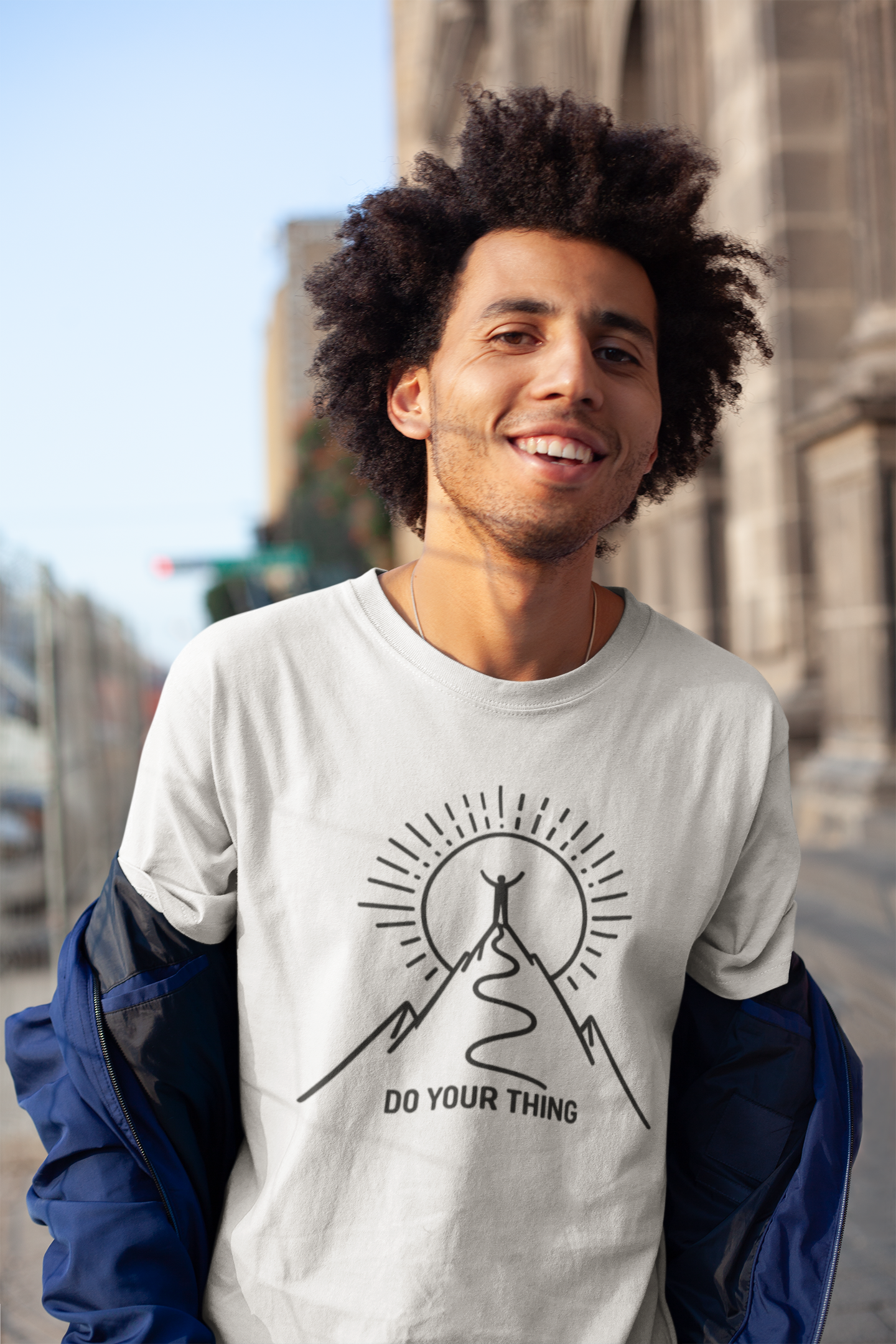 Do Your Thing Mountain Tee — Inspirational Hiking Graphic T-Shirt