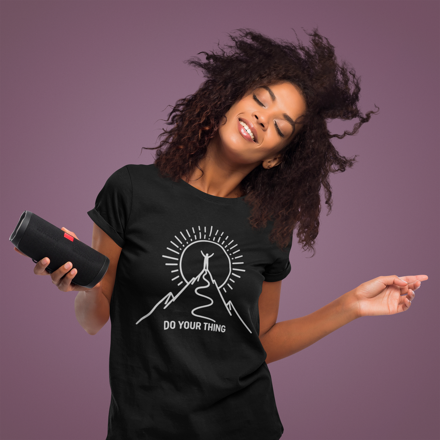 Do Your Thing Mountain Tee — Inspirational Hiking Graphic T-Shirt