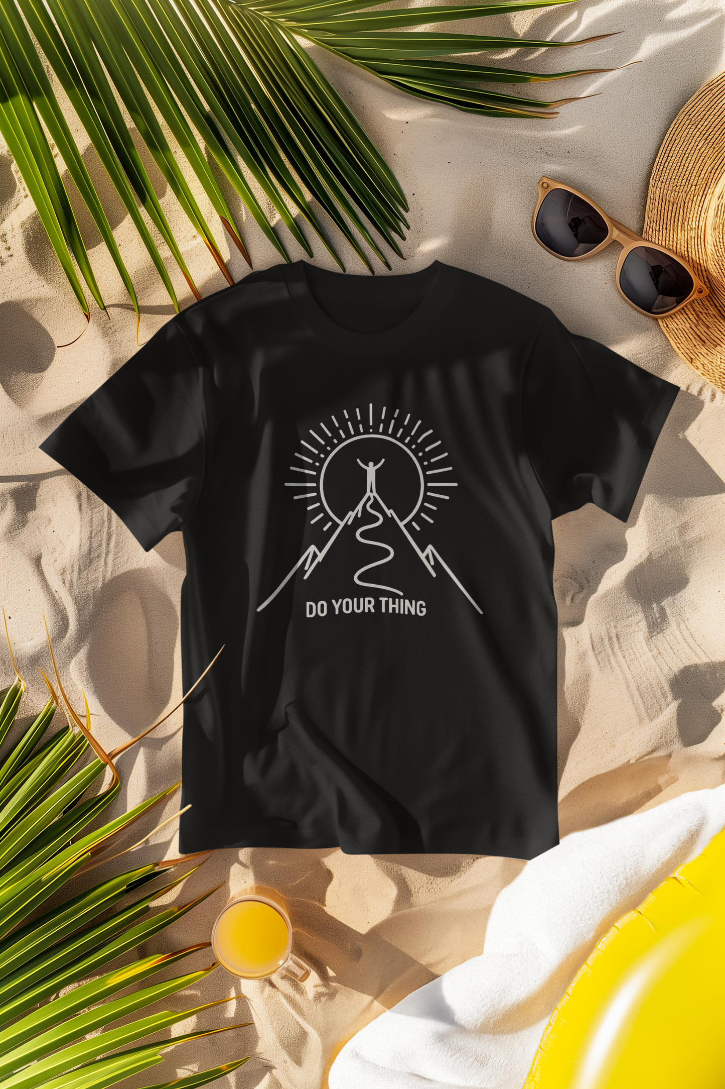 Do Your Thing Mountain Tee — Inspirational Hiking Graphic T-Shirt