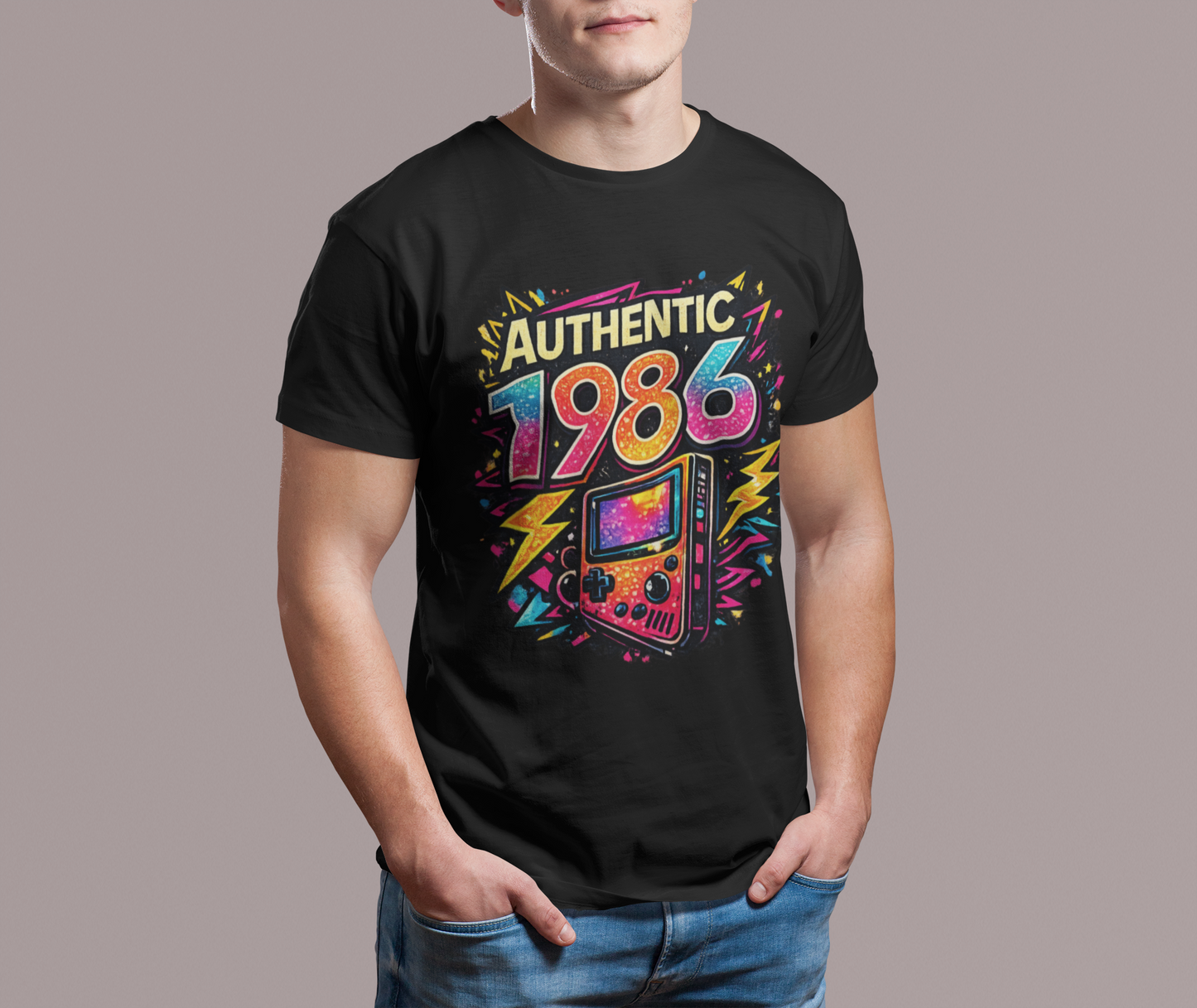 Vintage 1986 Retro T-Shirt | 1986 Birth Year Shirt | Retro 80s Graphic Tee