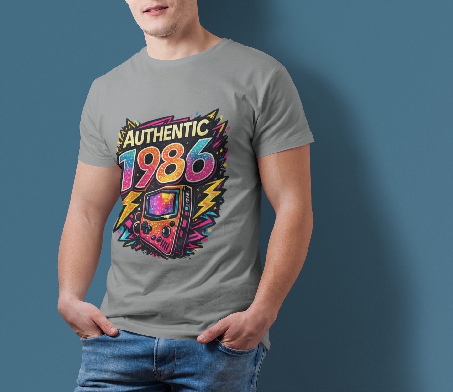 Vintage 1986 Retro T-Shirt | 1986 Birth Year Shirt | Retro 80s Graphic Tee