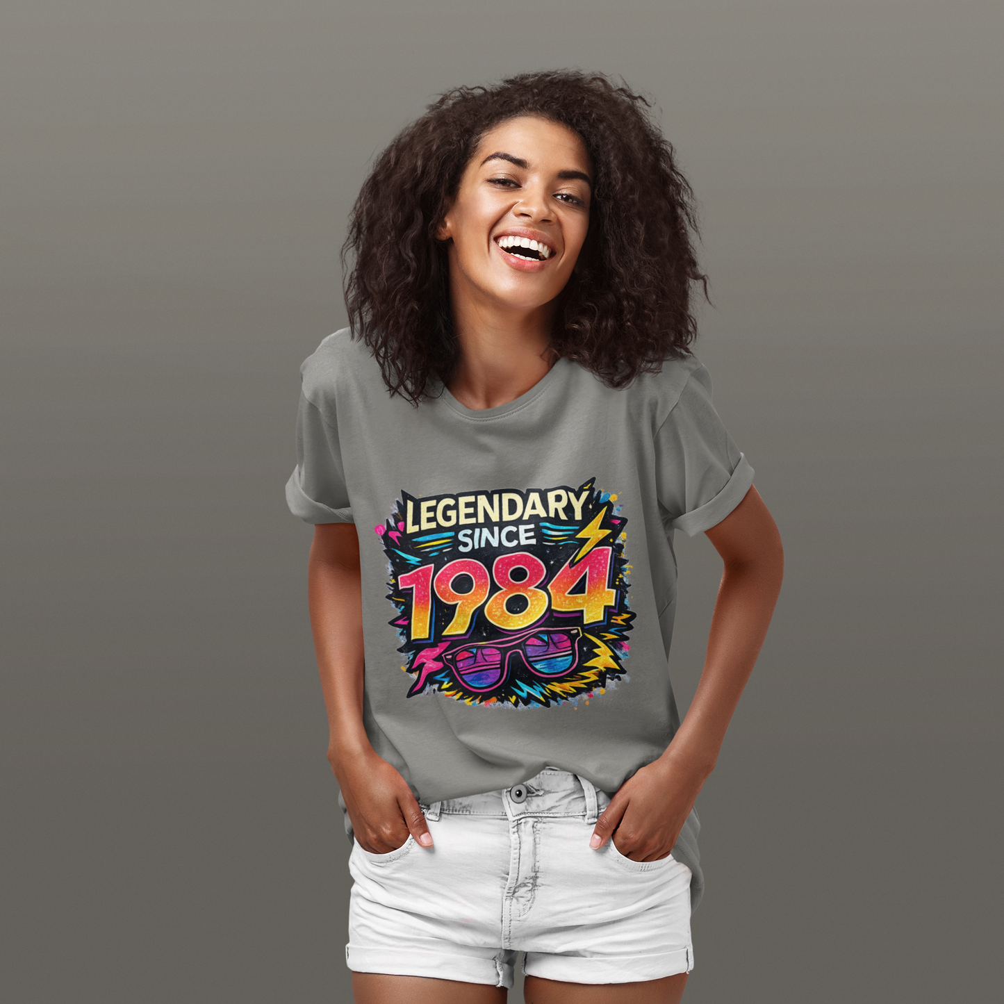 Vintage 1984 Retro T-Shirt | 1984 Birth Year Shirt | Retro 80s Graphic Tee