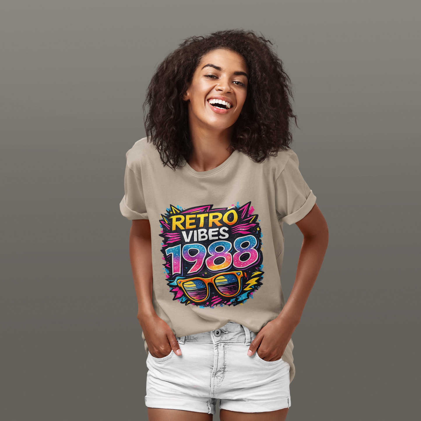 Vintage 1988 Retro T-Shirt | 1988 Birth Year Shirt | Retro 80s Graphic Tee