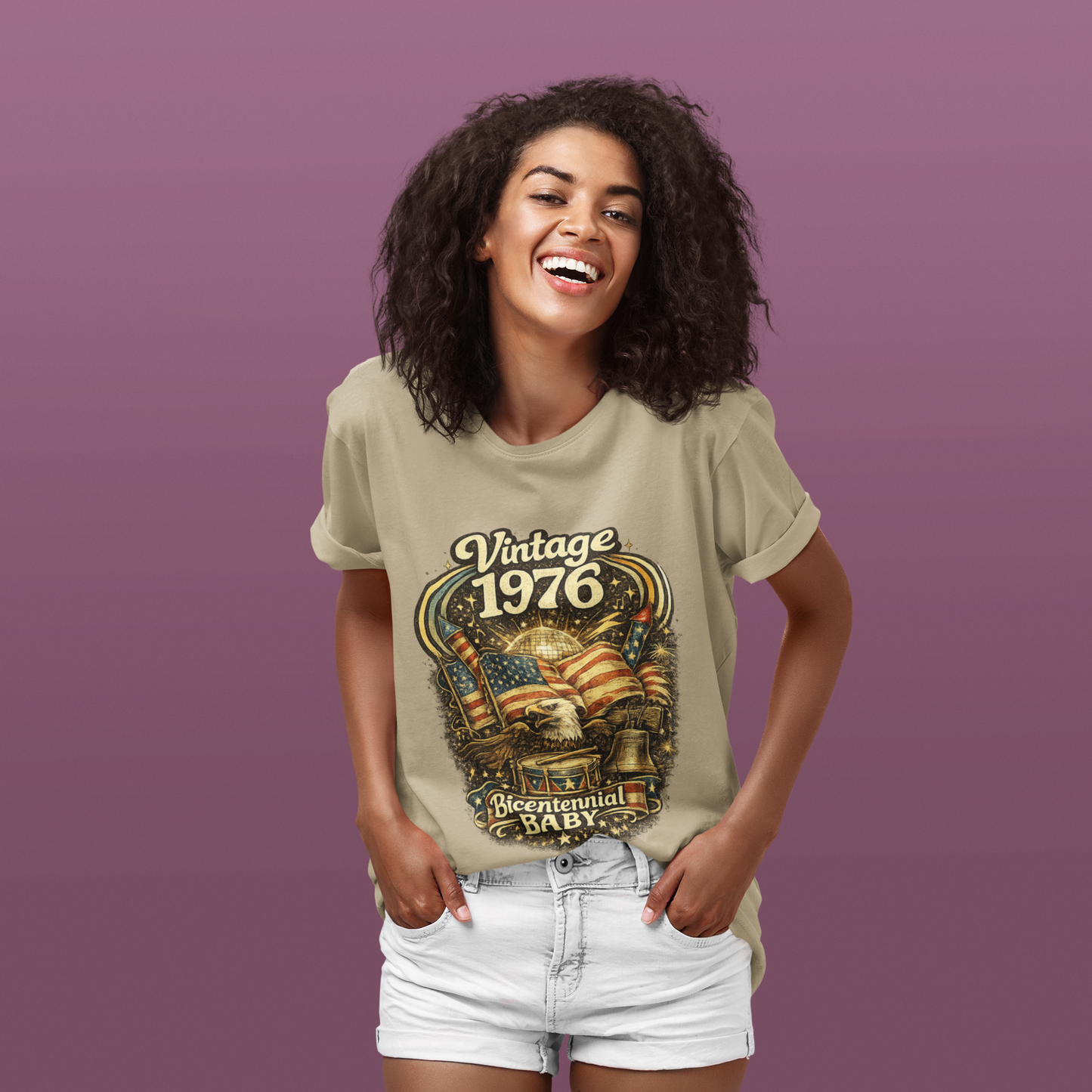 Vintage 1976 Retro T-Shirt | 1976 Birth Year Shirt | Retro 70s Graphic Tee