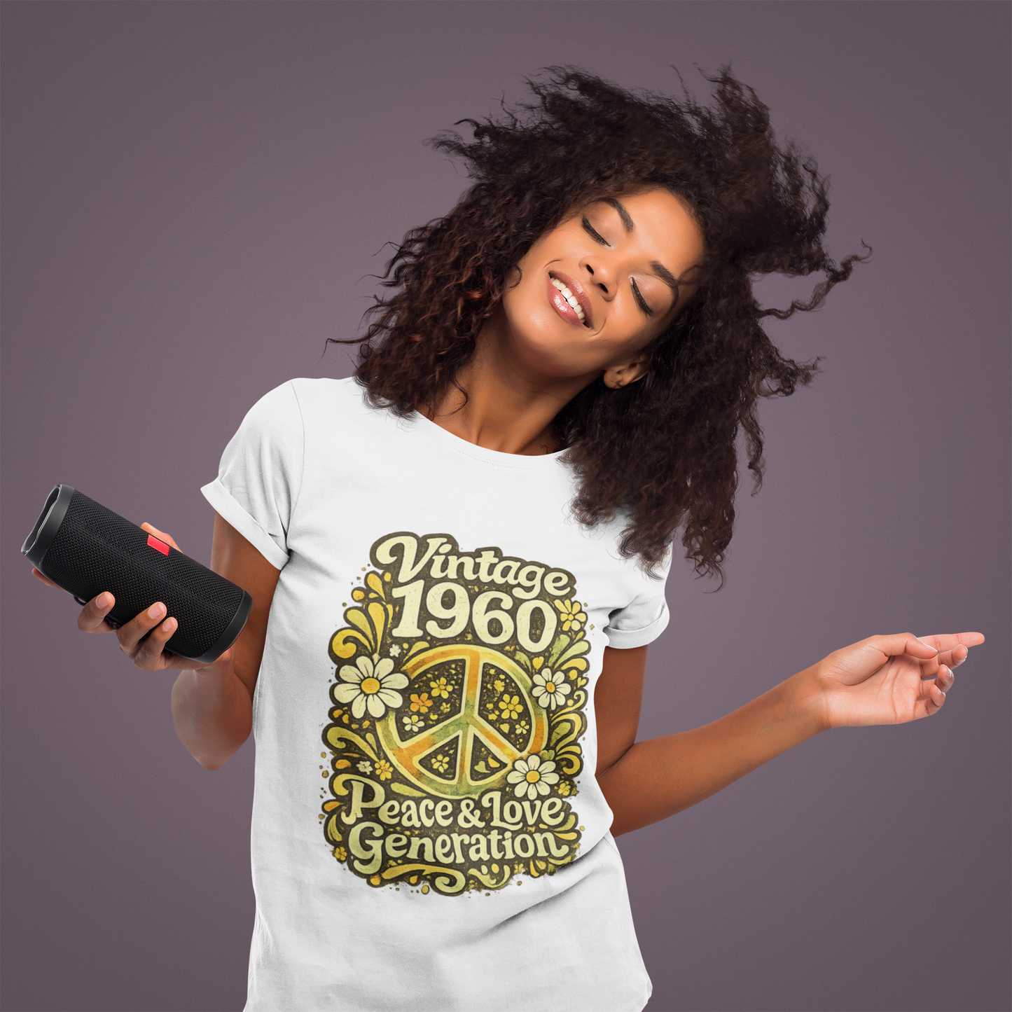 Vintage 1960 Retro T-Shirt | 1960 Birth Year Shirt | Retro 60s Graphic Tee