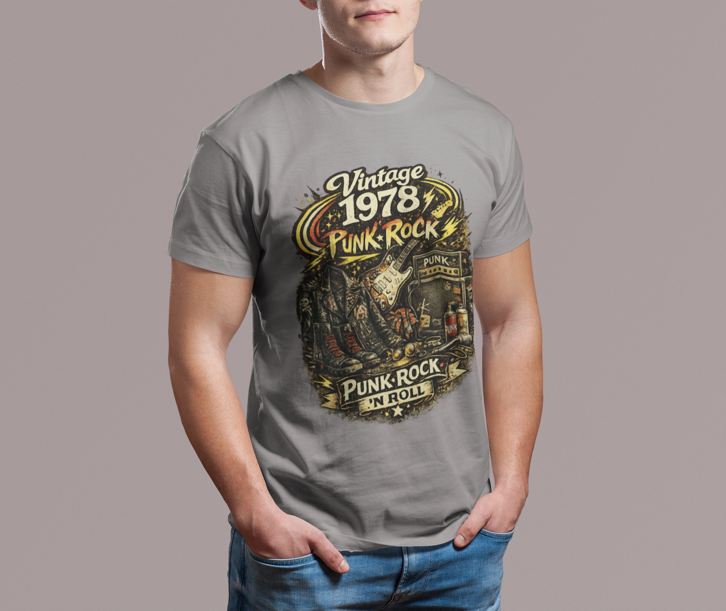 Vintage 1978 Retro T-Shirt | 1978 Birth Year Shirt | Retro 70s Graphic Tee