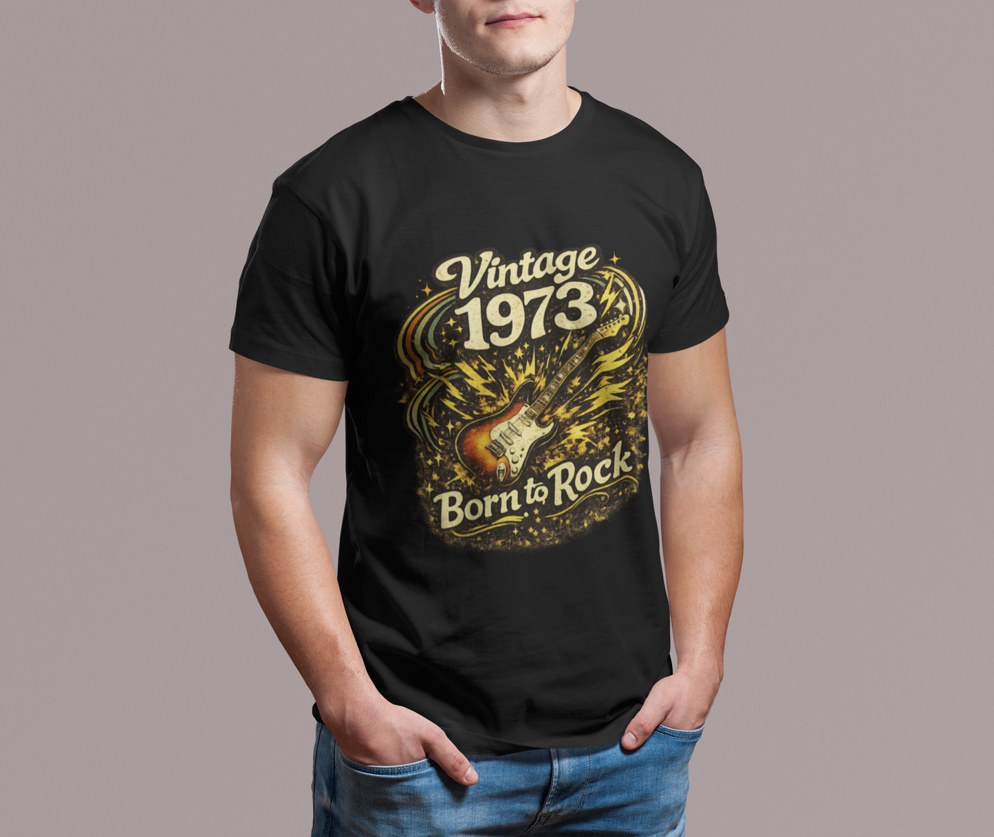 Vintage 1973 Retro T-Shirt | 1973 Birth Year Shirt | Retro 70s Graphic Tee
