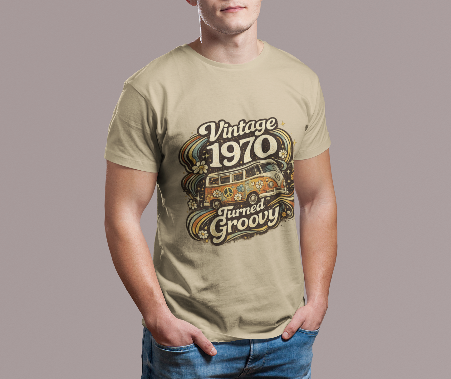 Vintage 1970 Retro T-Shirt | 1970 Birth Year Shirt | Retro 70s Graphic Tee