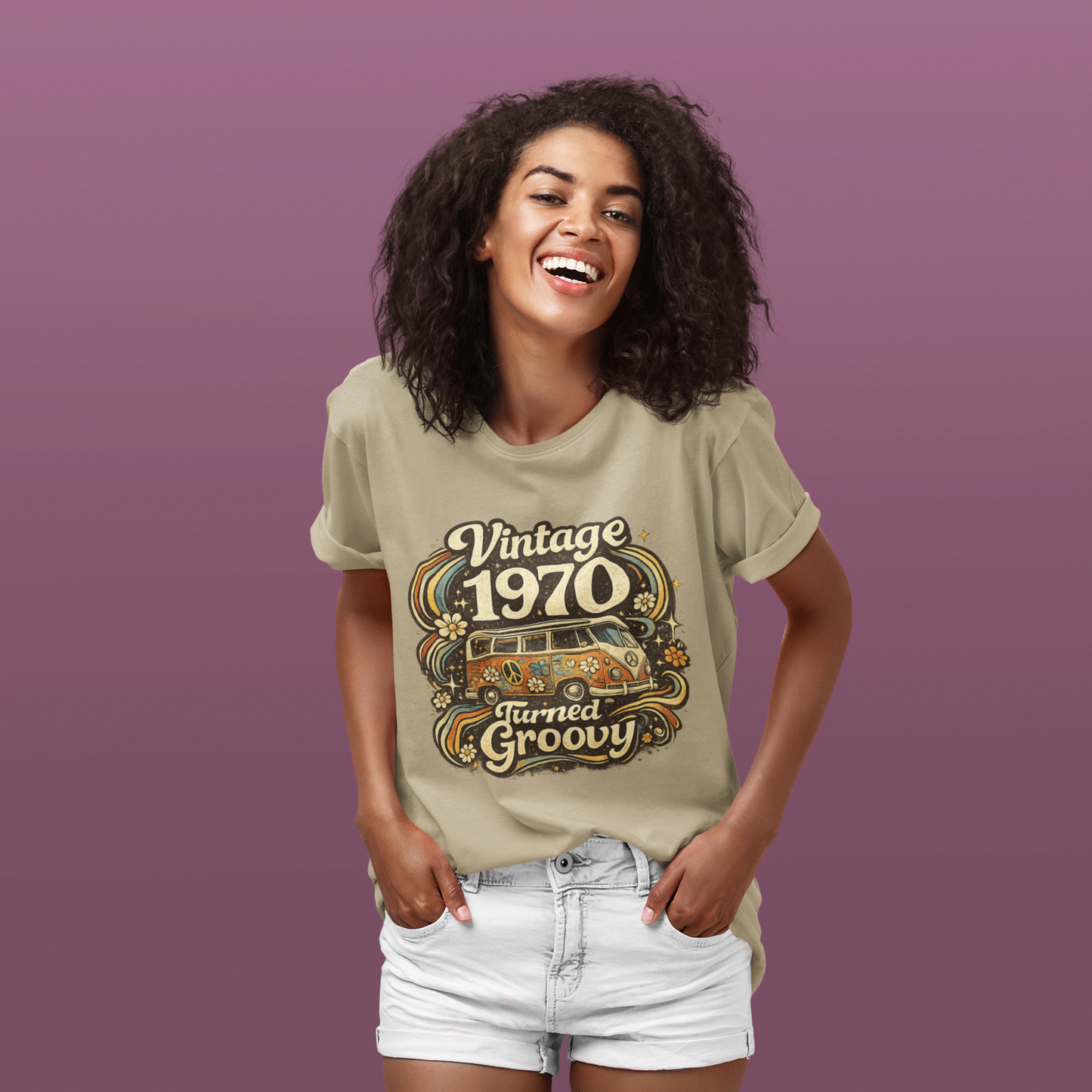 Vintage 1970 Retro T-Shirt | 1970 Birth Year Shirt | Retro 70s Graphic Tee