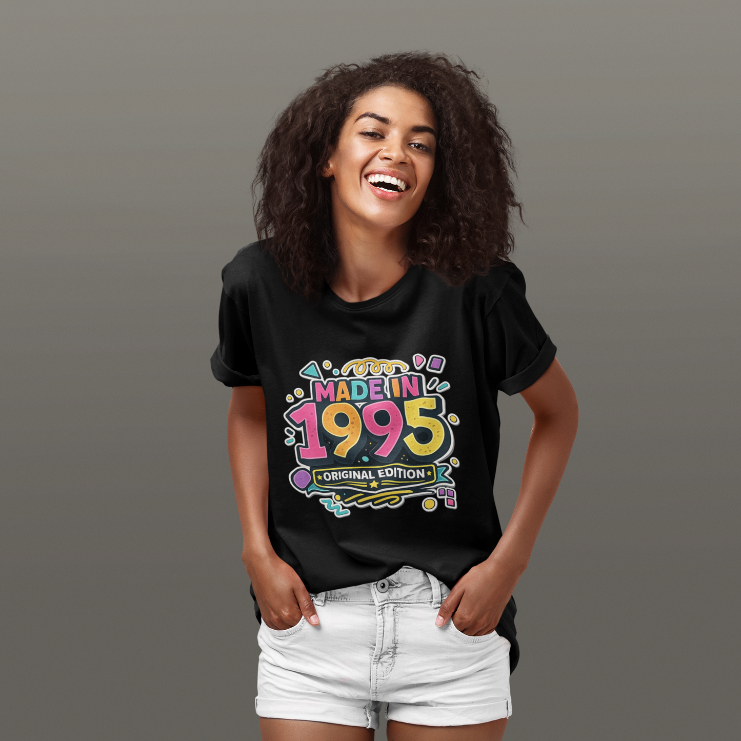 1995 Keep It Real Shirt – Retro 90s Birthday T-Shirt, Vintage 1995 Birth Year Tee