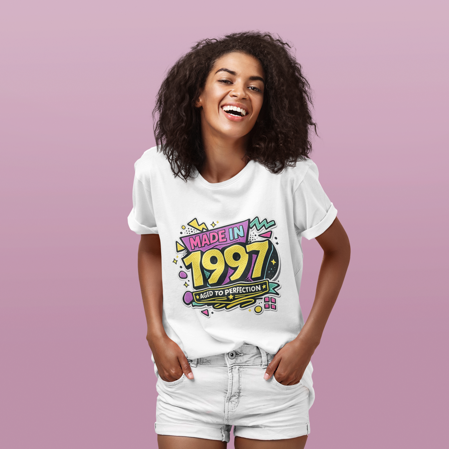 Vintage 1997 Retro T-Shirt | 1997 Birth Year Shirt | Retro 90s Graphic Tee