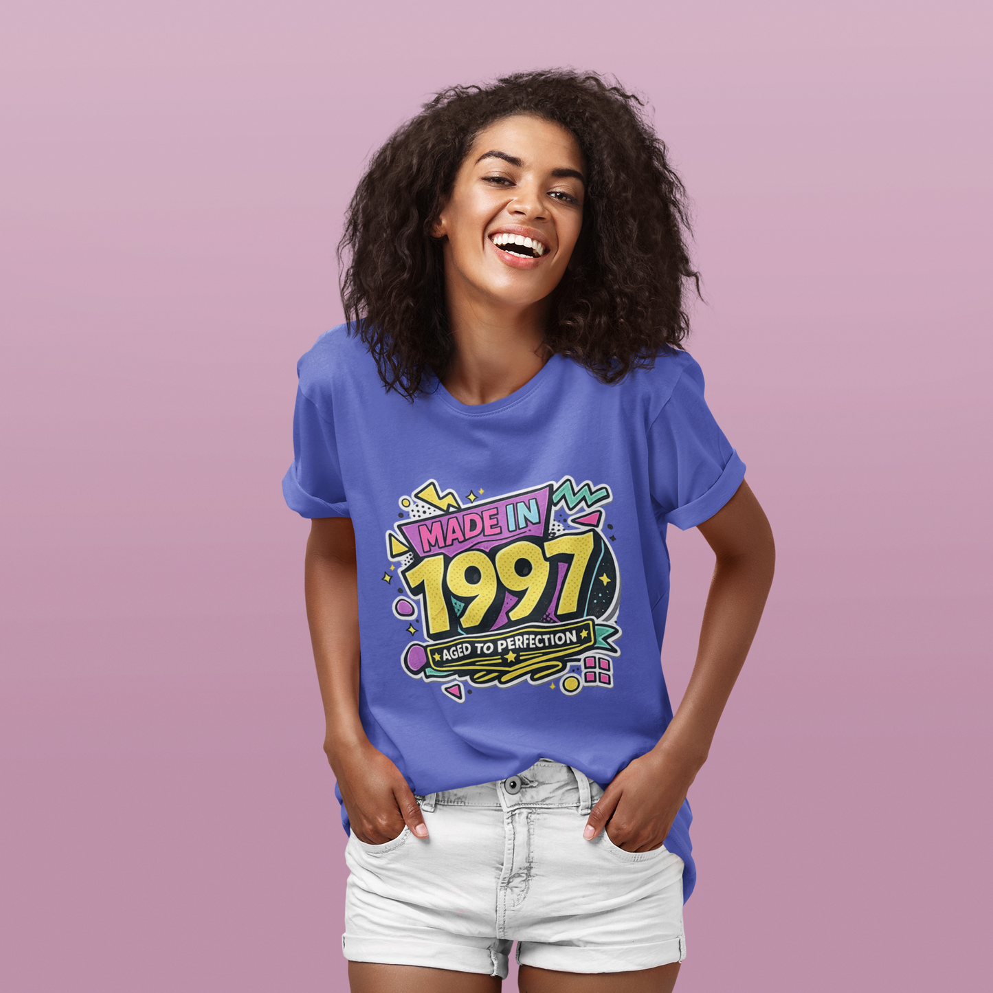 Vintage 1997 Retro T-Shirt | 1997 Birth Year Shirt | Retro 90s Graphic Tee