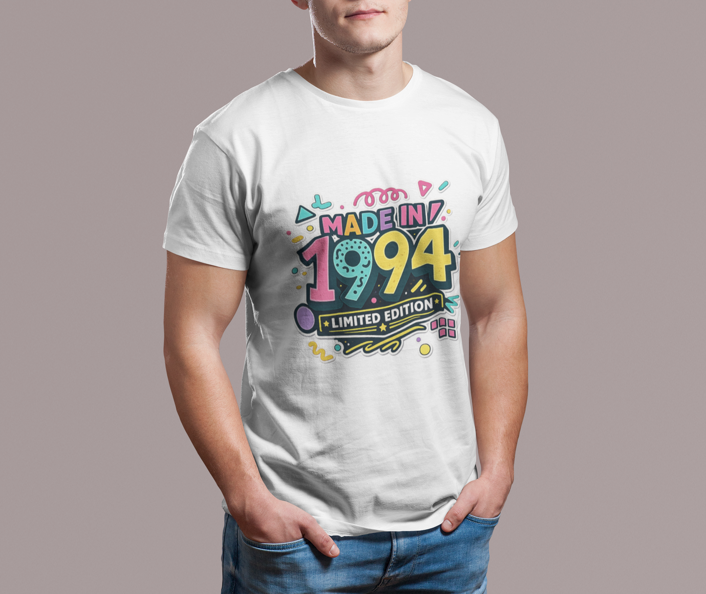 Keep It Real 1994 T-Shirt Retro 90s Birthday Tee, Vintage 1994 Shirt, Birth Year Graphic Tee