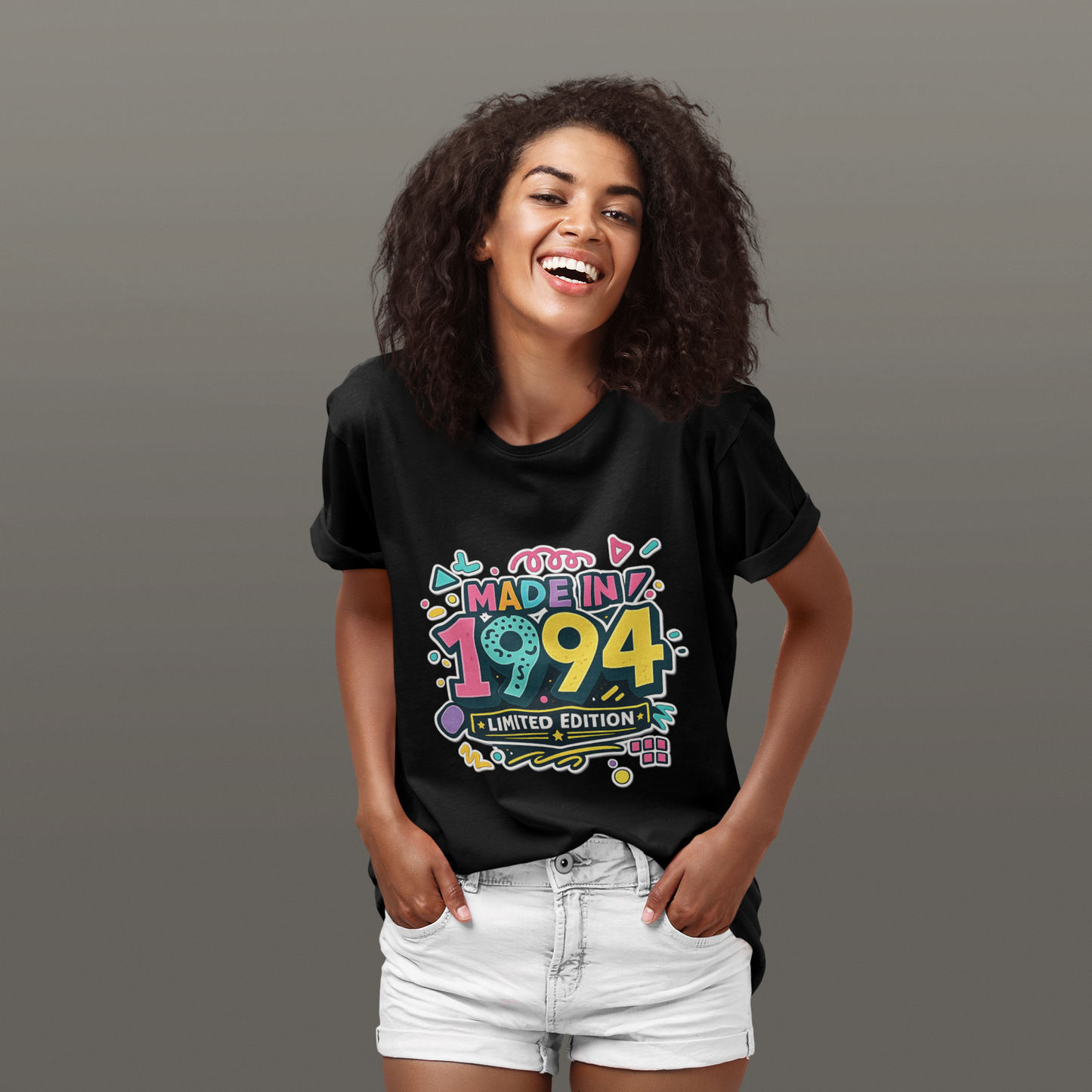 Keep It Real 1994 T-Shirt Retro 90s Birthday Tee, Vintage 1994 Shirt, Birth Year Graphic Tee