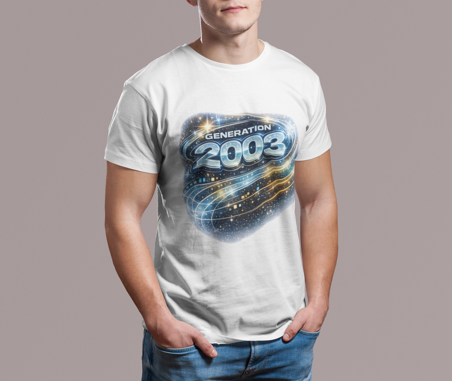 Born in 2003 Y2K T-Shirt, Retro 2000s Birthday Shirt, Vintage 2003 Graphic Tee, Unisex Nostalgia Gift