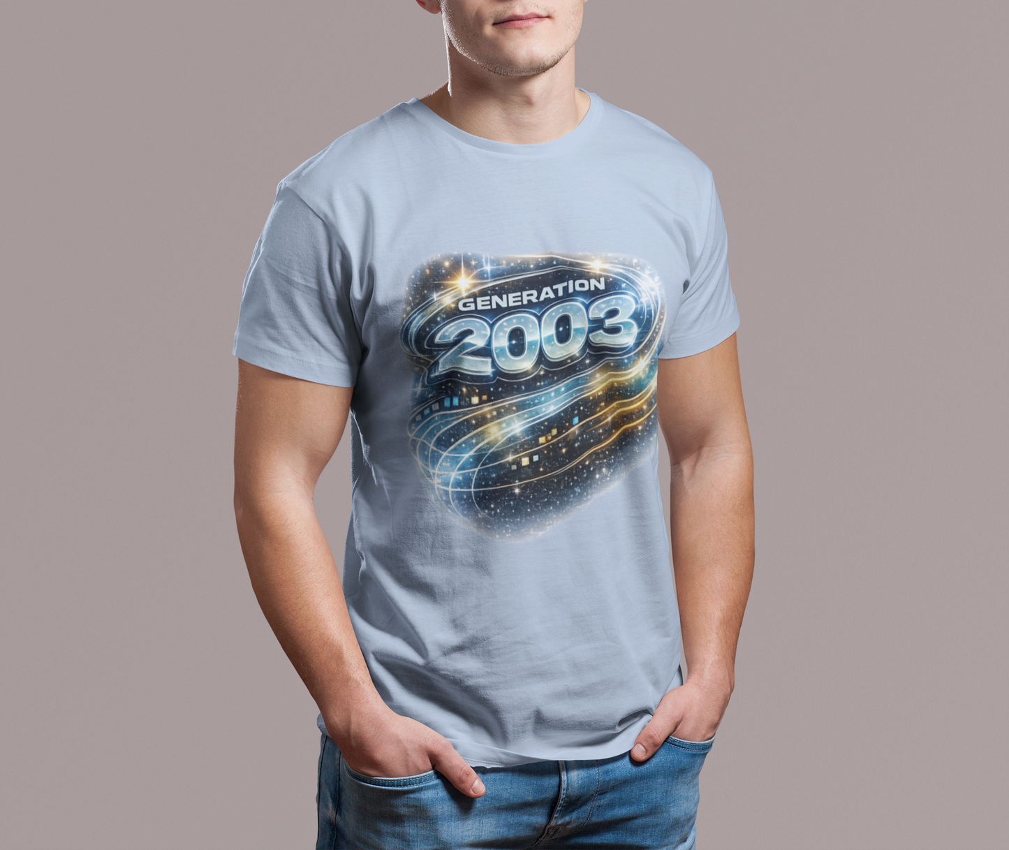 Born in 2003 Y2K T-Shirt, Retro 2000s Birthday Shirt, Vintage 2003 Graphic Tee, Unisex Nostalgia Gift