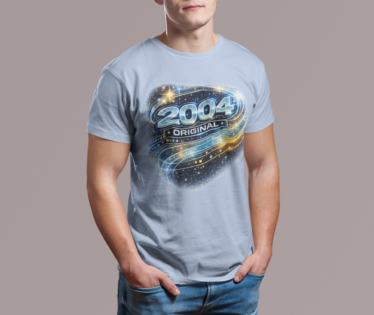 Born in 2004 Y2K T-Shirt, Retro 2000s Birthday Shirt, Vintage 2004 Graphic Tee, Unisex Nostalgia Gift