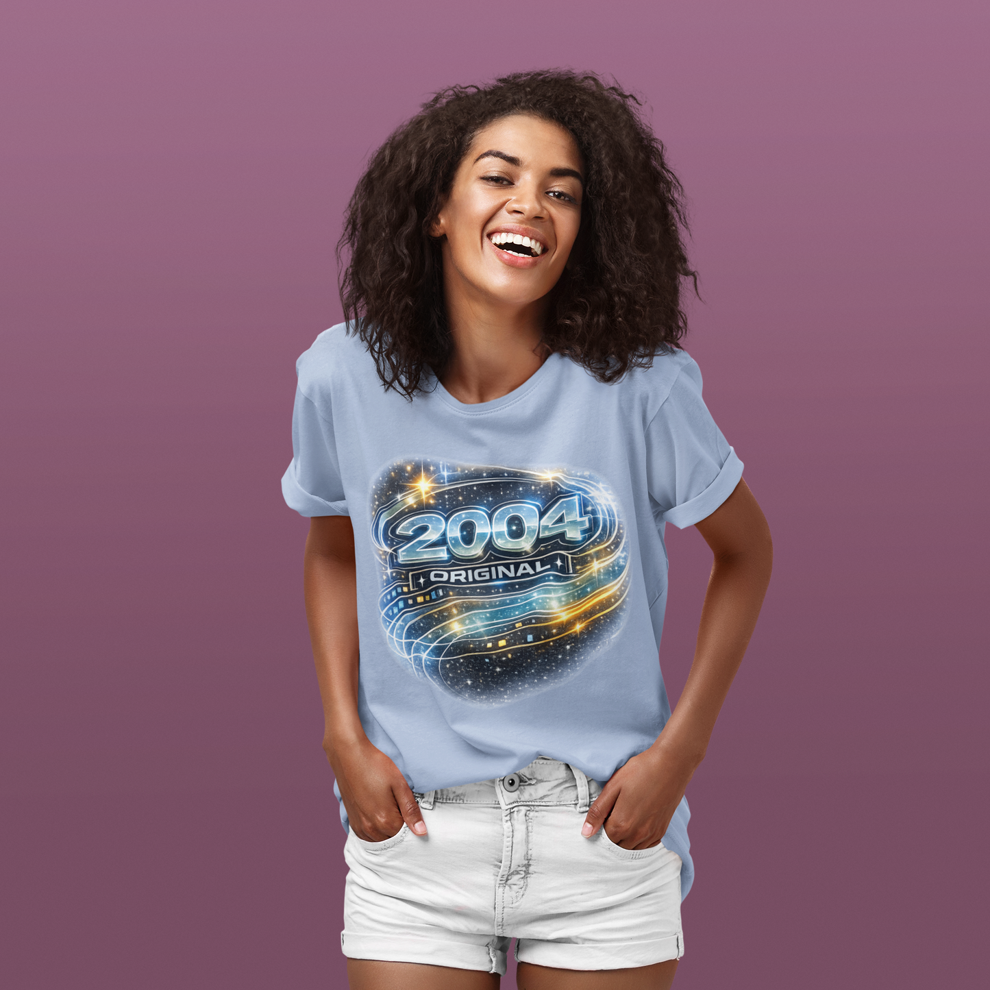 Born in 2004 Y2K T-Shirt, Retro 2000s Birthday Shirt, Vintage 2004 Graphic Tee, Unisex Nostalgia Gift