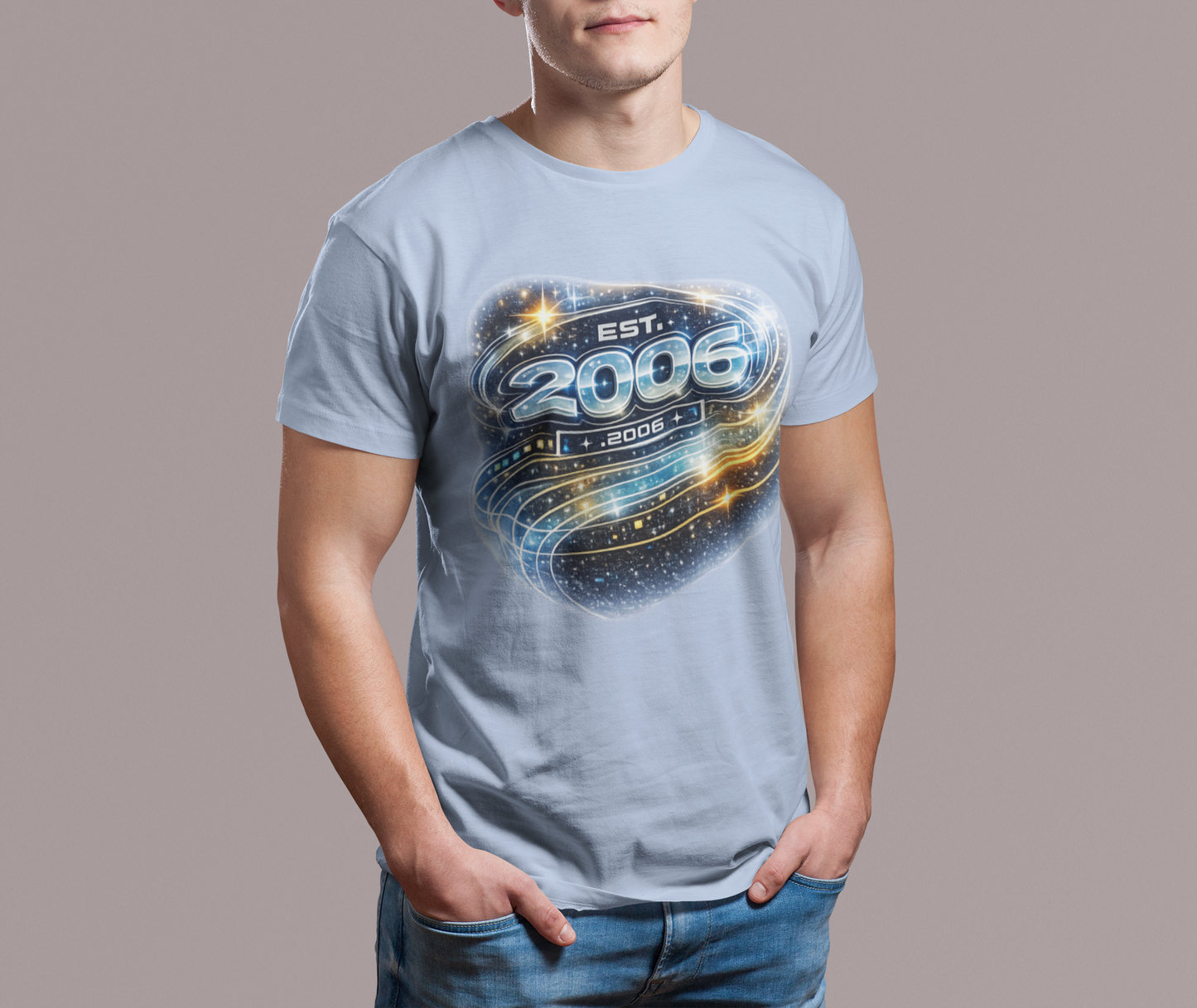 Born in 2006 Y2K T-Shirt, Retro 2000s Birthday Shirt, Vintage 2006 Graphic Tee, Unisex Nostalgia Gift
