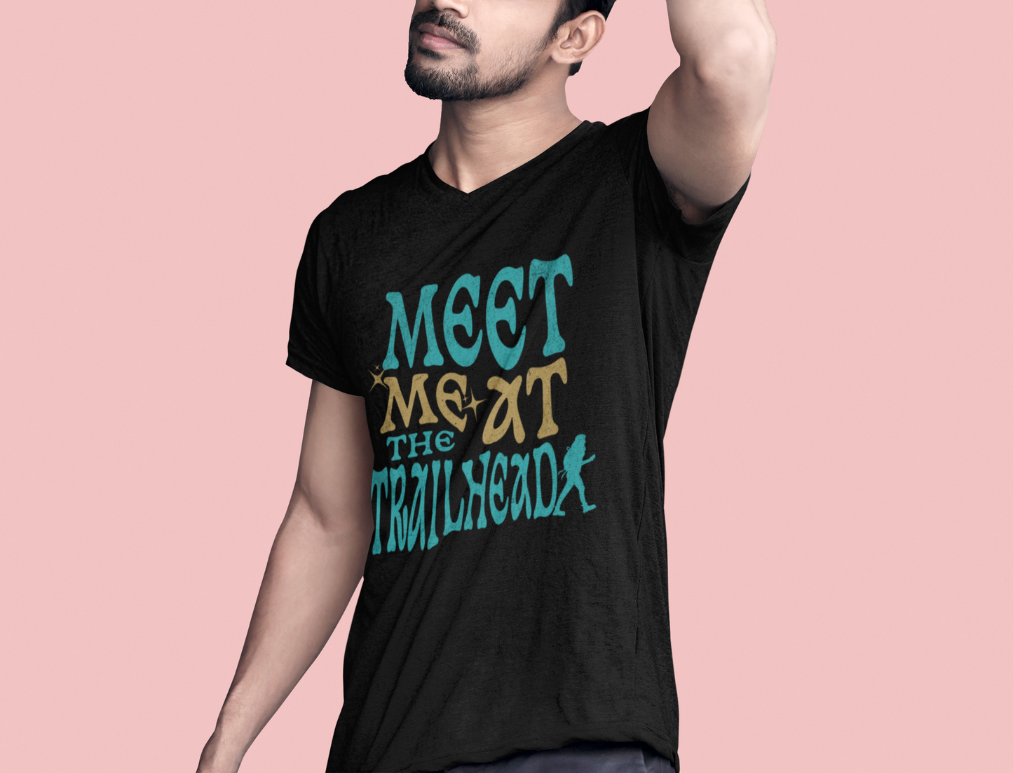 Meet Me at the Trailhead T-Shirt, Hiking Shirt, Outdoor Adventure Tee, Nature Lover Gift, Hiker Shirt