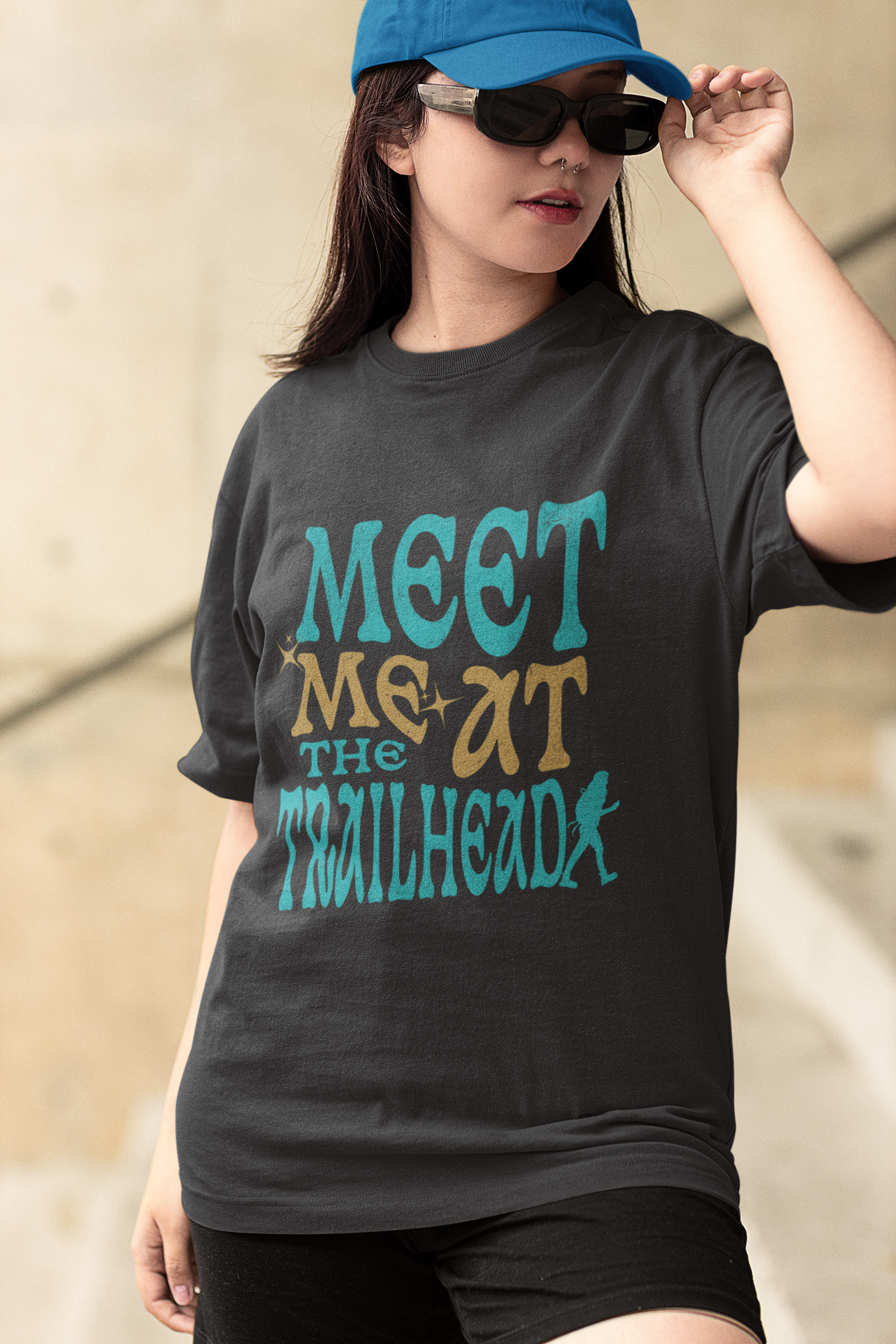 Meet Me at the Trailhead T-Shirt, Hiking Shirt, Outdoor Adventure Tee, Nature Lover Gift, Hiker Shirt