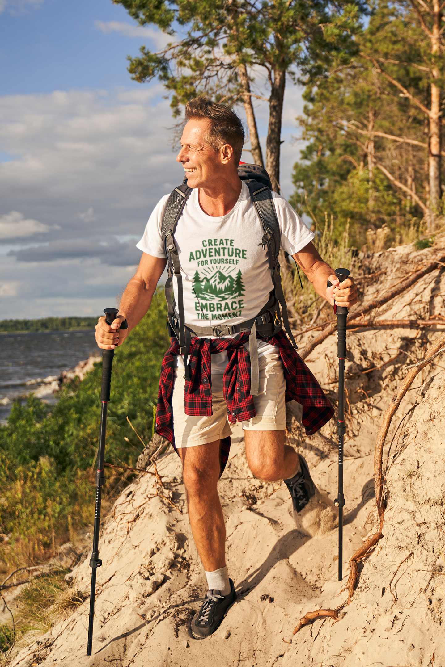 Adventure T-Shirt, Hiking Shirt, Nature Lover Gift, Outdoor Graphic Tee, Wanderlust Shirt, Camping Shirt, Explore Nature Tee