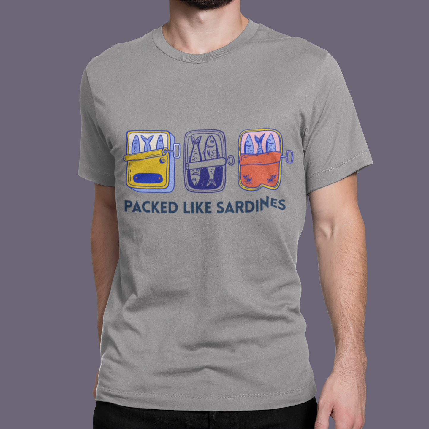 Packed Like Sardines T-Shirt | Funny Camper Shirt | Vintage RV Graphic Tee | Road Trip Camping Shirt Gift  SEO Description
