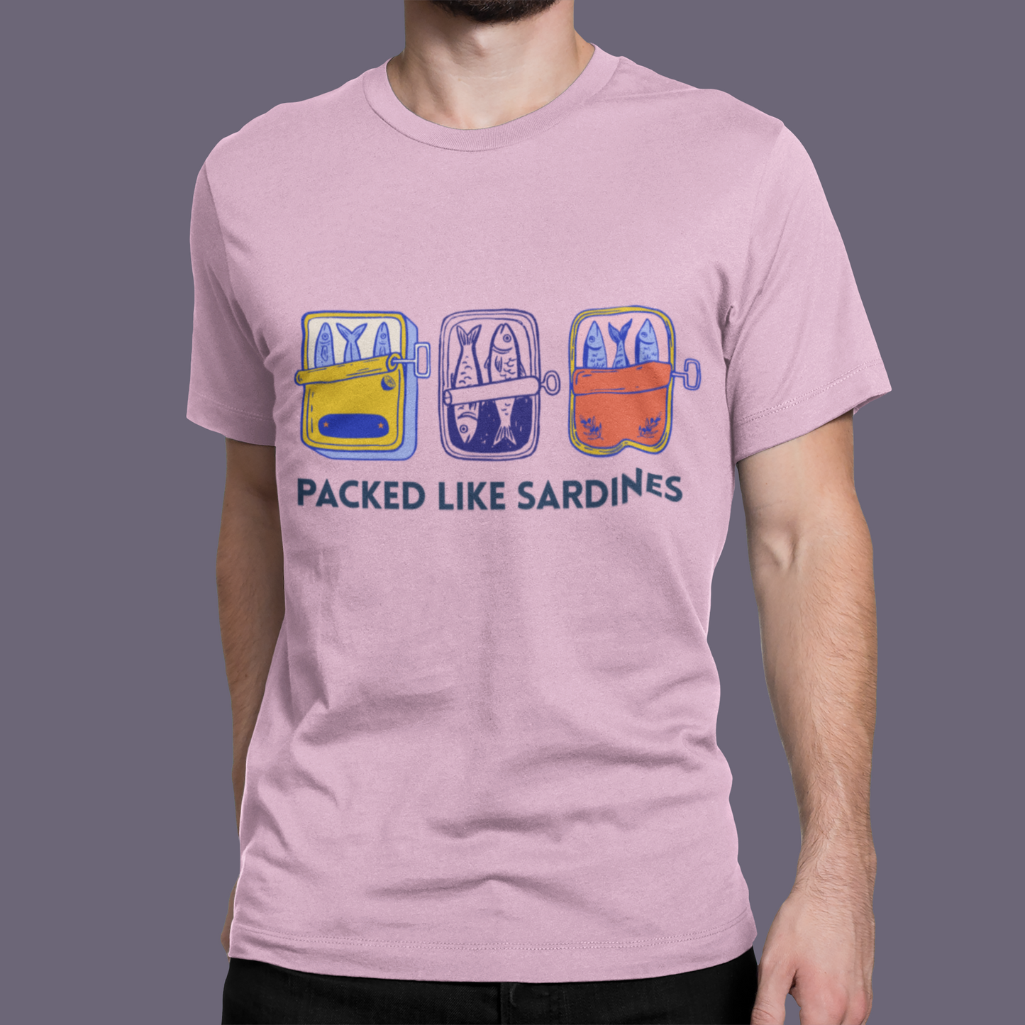 Packed Like Sardines T-Shirt | Funny Camper Shirt | Vintage RV Graphic Tee | Road Trip Camping Shirt Gift  SEO Description