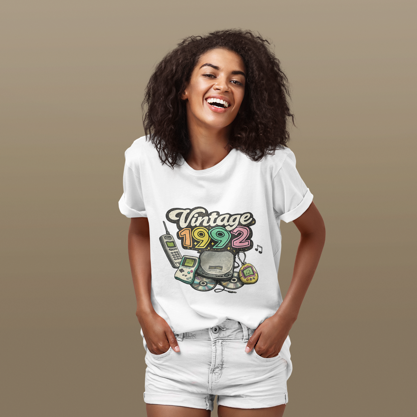 Made in 1992 Totally Cool T-Shirt | Retro 90s Birth Year Shirt | 1992 Birthday Gift Tee