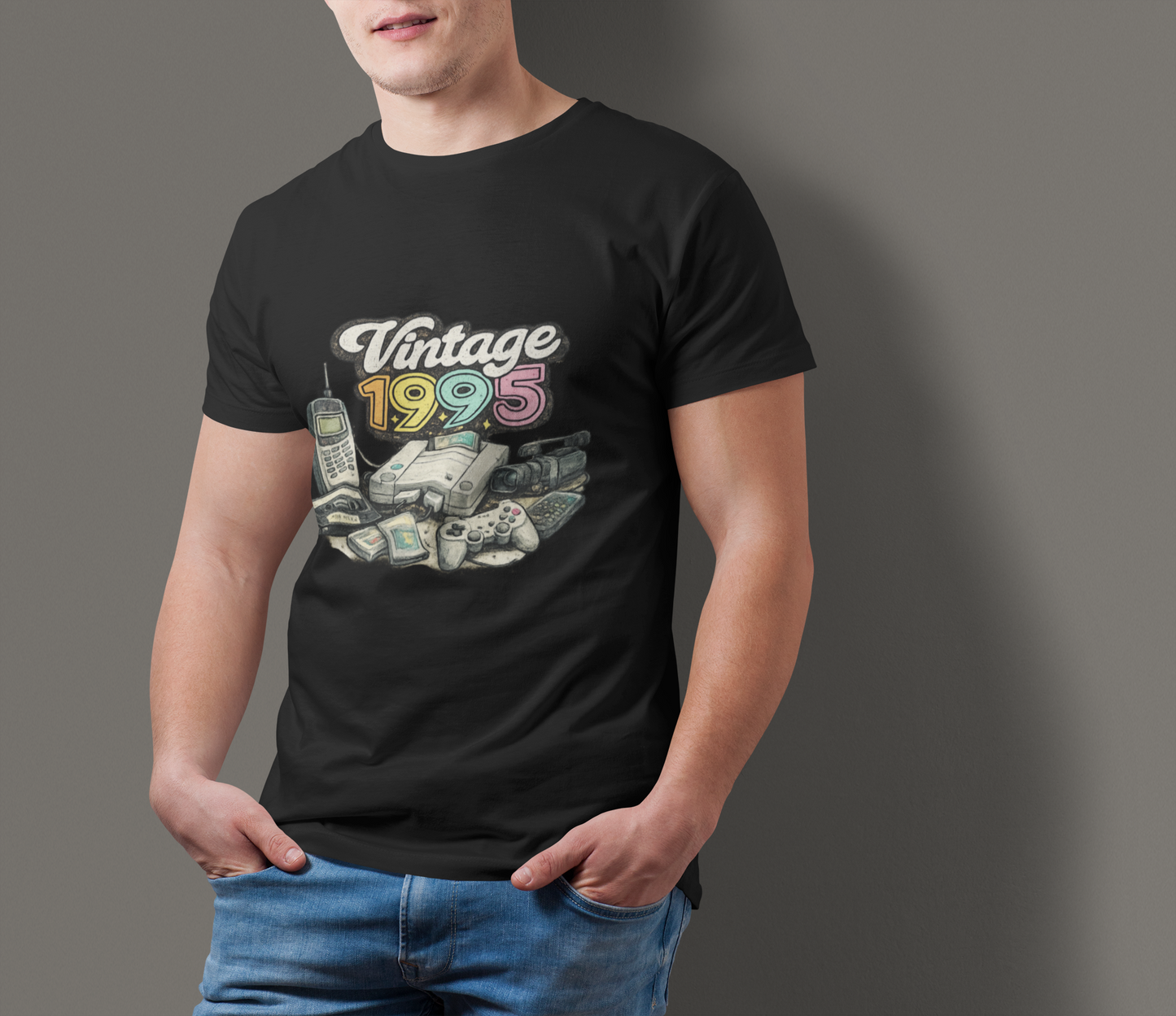 1995 Keep It Real Shirt – Retro 90s Birthday T-Shirt, Vintage 1995 Birth Year Tee