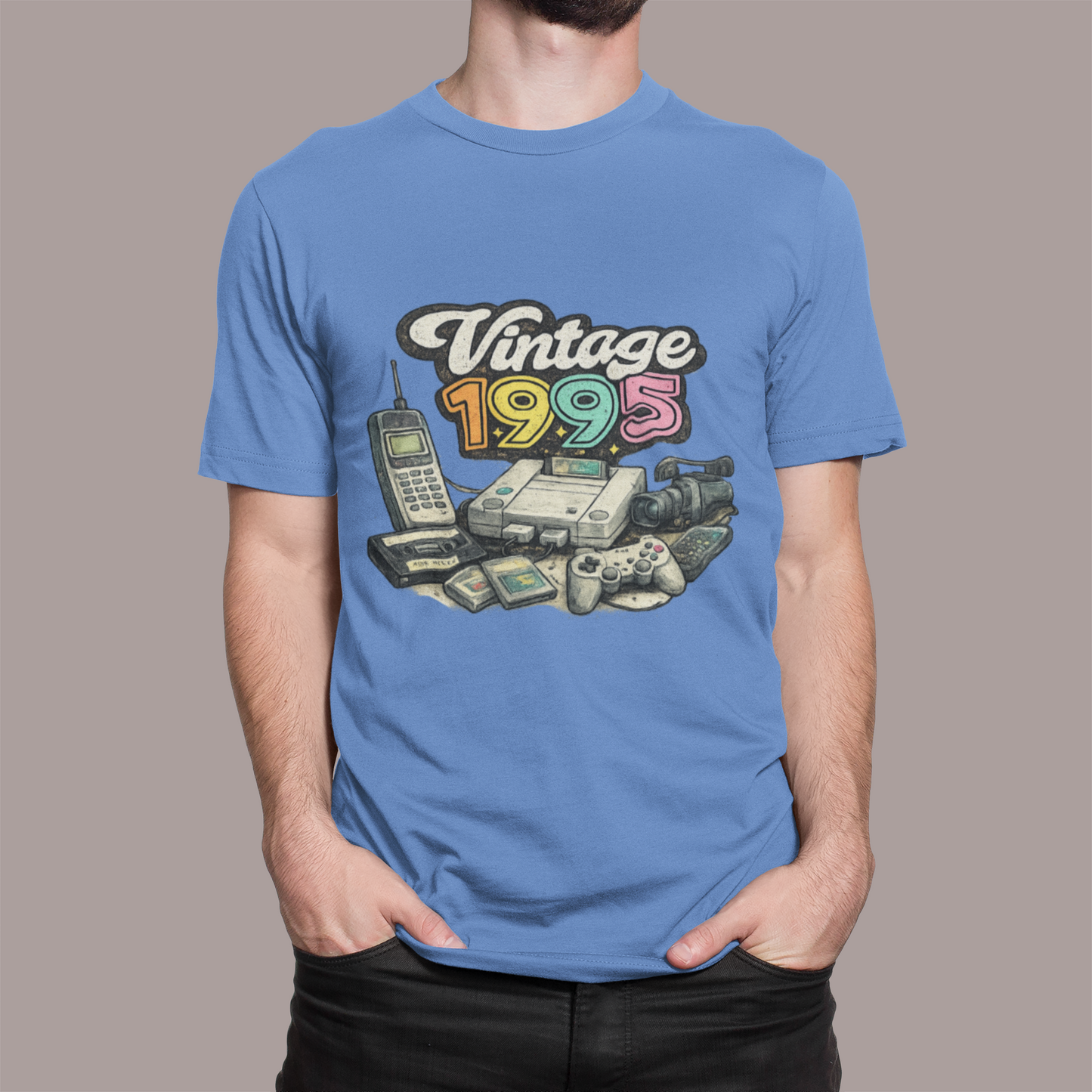 1995 Keep It Real Shirt – Retro 90s Birthday T-Shirt, Vintage 1995 Birth Year Tee