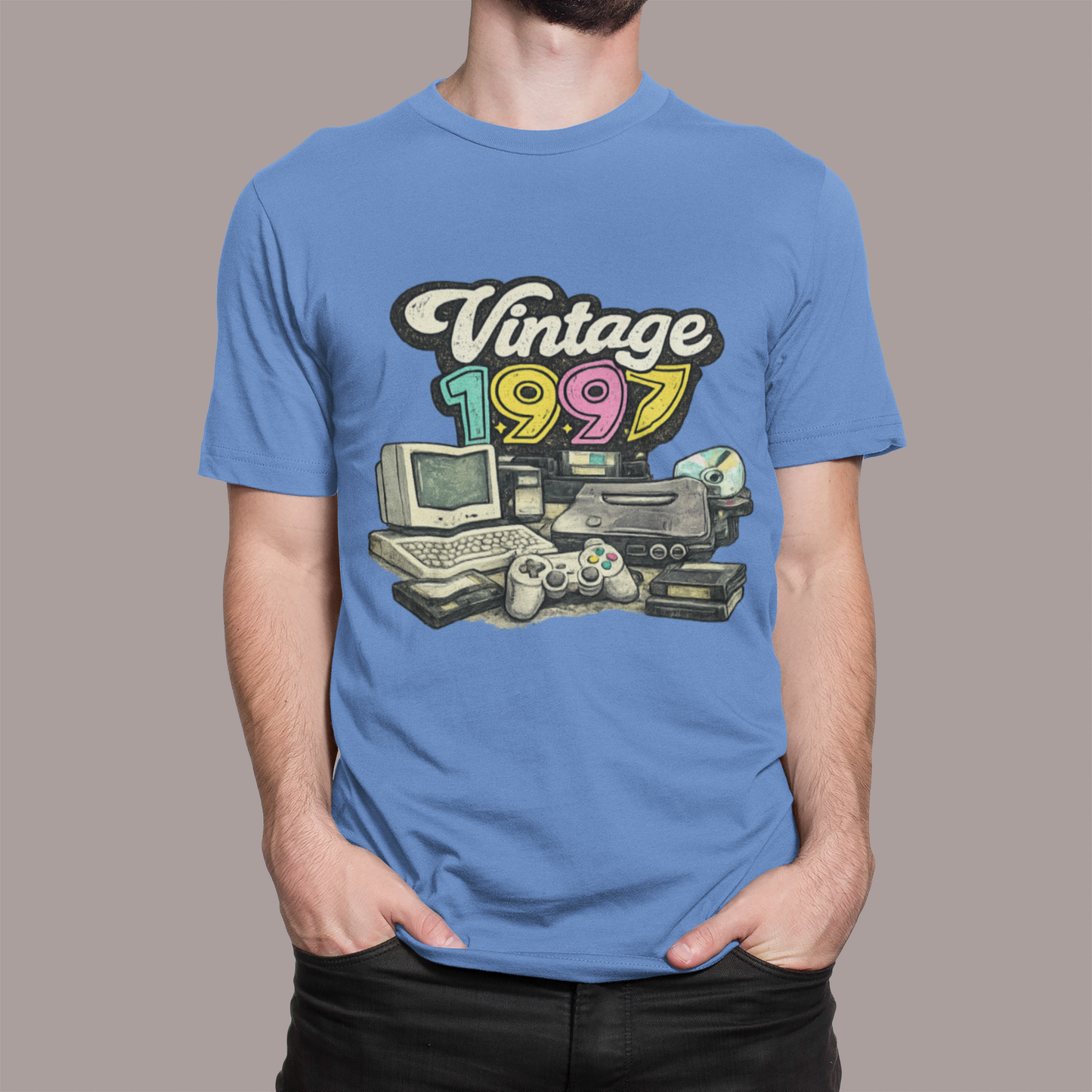 Vintage 1997 Retro T-Shirt | 1997 Birth Year Shirt | Retro 90s Graphic Tee