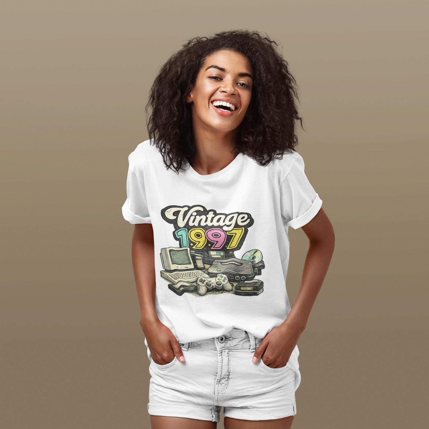 Vintage 1997 Retro T-Shirt | 1997 Birth Year Shirt | Retro 90s Graphic Tee
