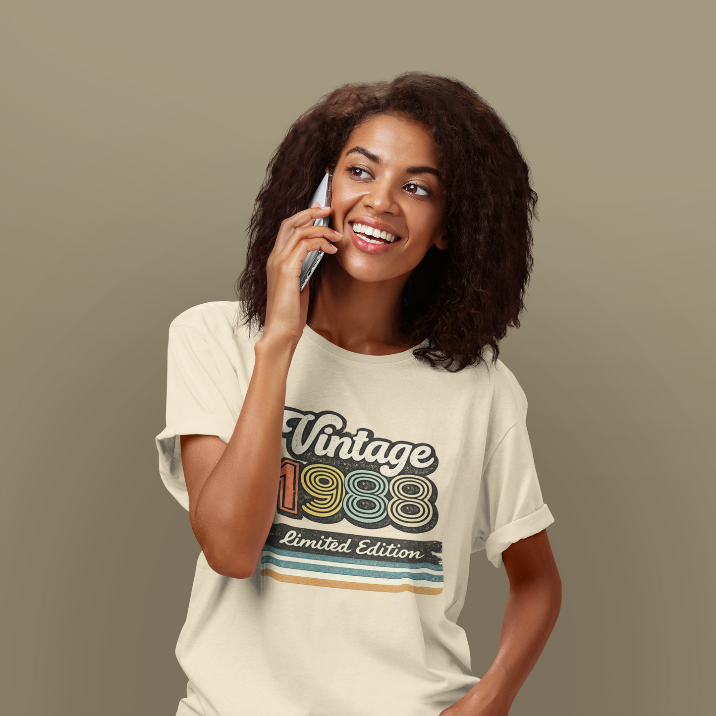 Vintage 1988 Retro T-Shirt | 1988 Birth Year Shirt | Retro 80s Graphic Tee