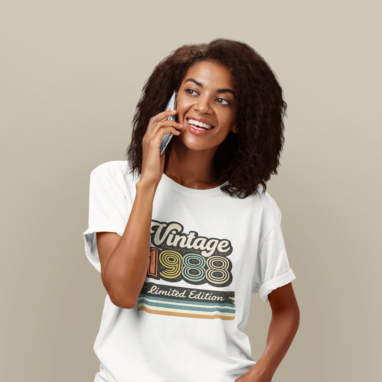 Vintage 1988 Retro T-Shirt | 1988 Birth Year Shirt | Retro 80s Graphic Tee