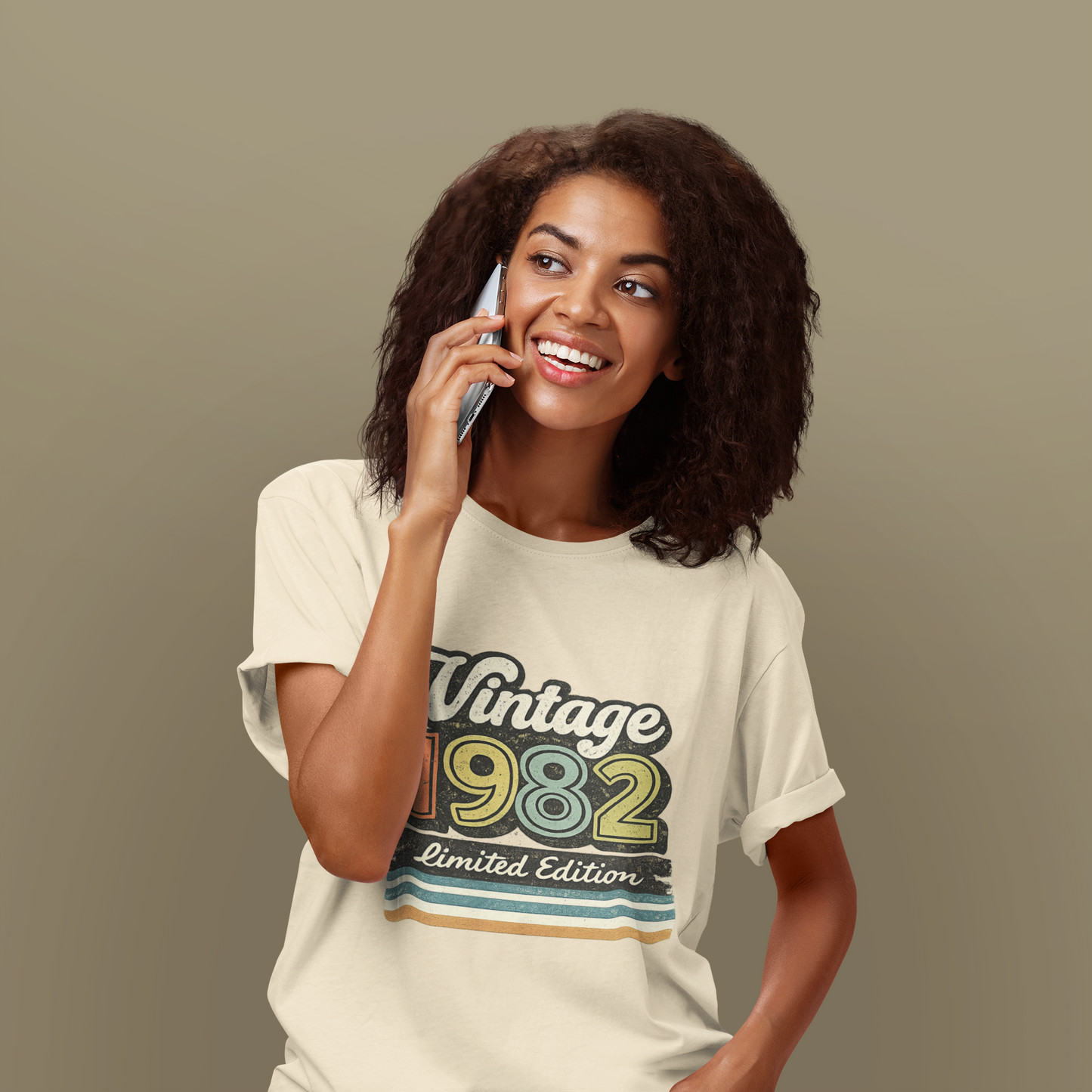 Vintage 1982 Retro T-Shirt | 1982 Birth Year Shirt | Retro 80s Graphic Tee