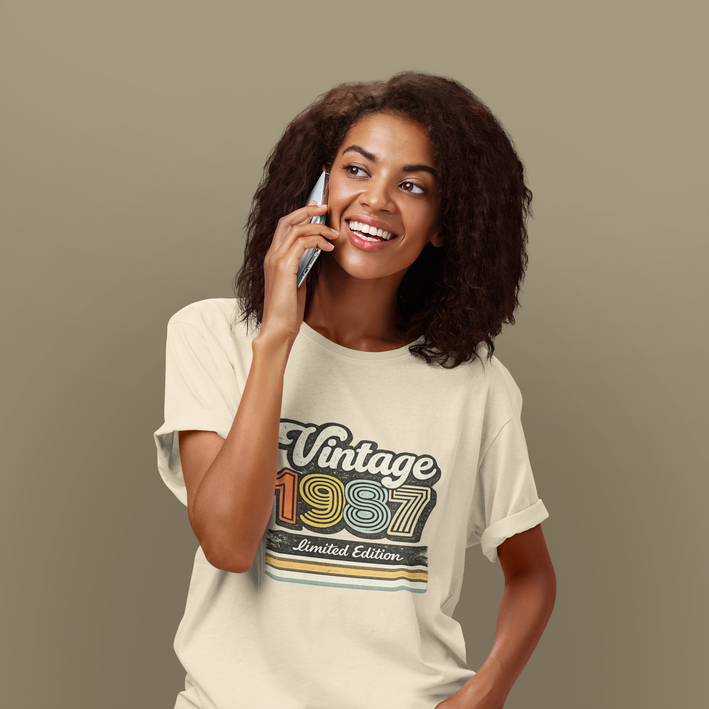 Vintage 1987 Retro T-Shirt | 1987 Birth Year Shirt | Retro 80s Graphic Tee
