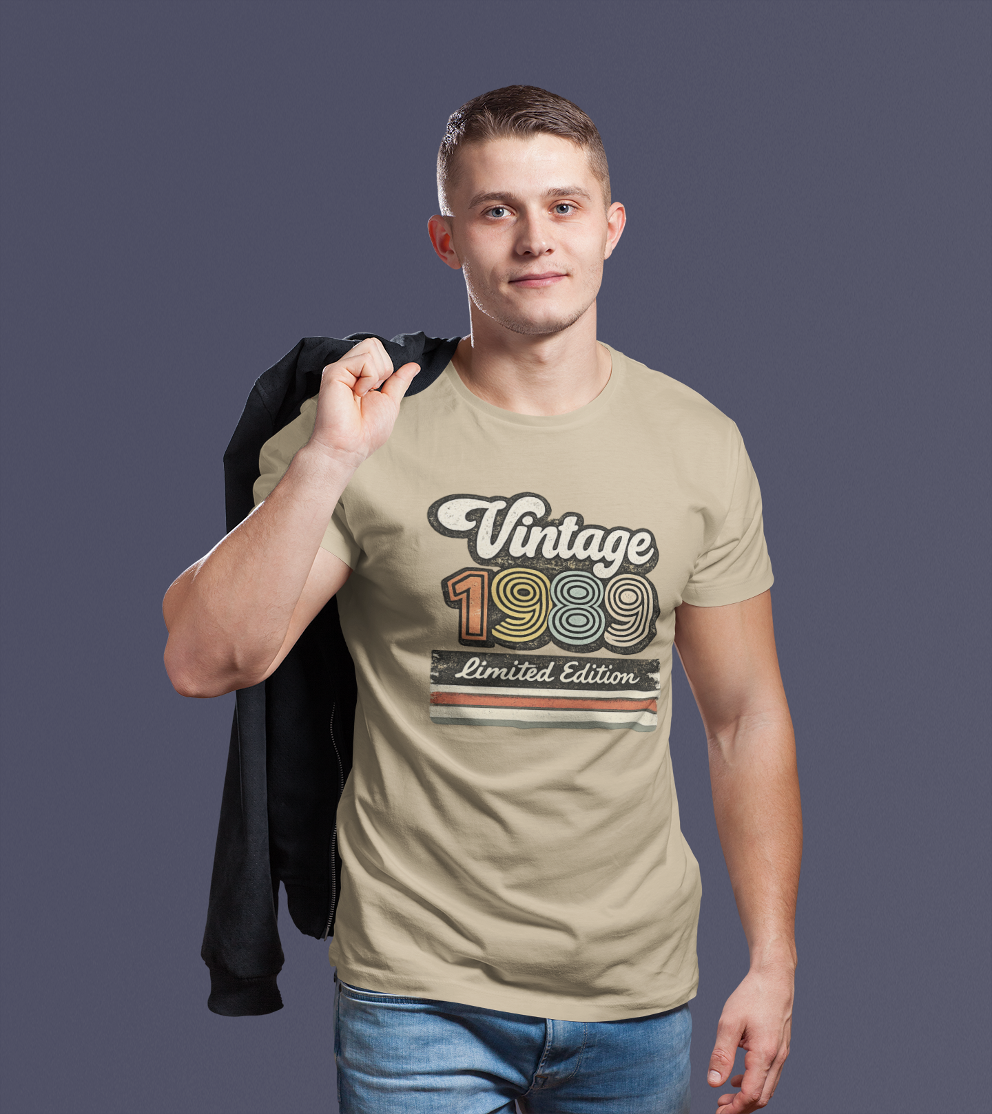 Vintage 1989 Retro T-Shirt | 1989 Birth Year Shirt | Retro 70s Graphic Tee