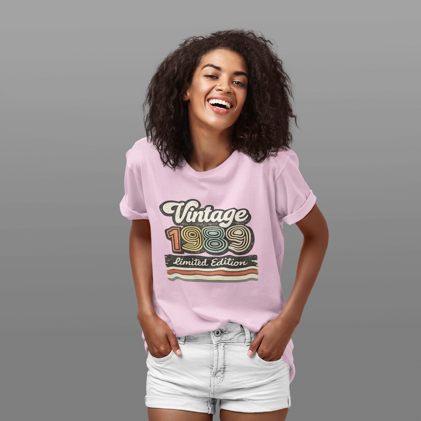 Vintage 1989 Retro T-Shirt | 1989 Birth Year Shirt | Retro 70s Graphic Tee