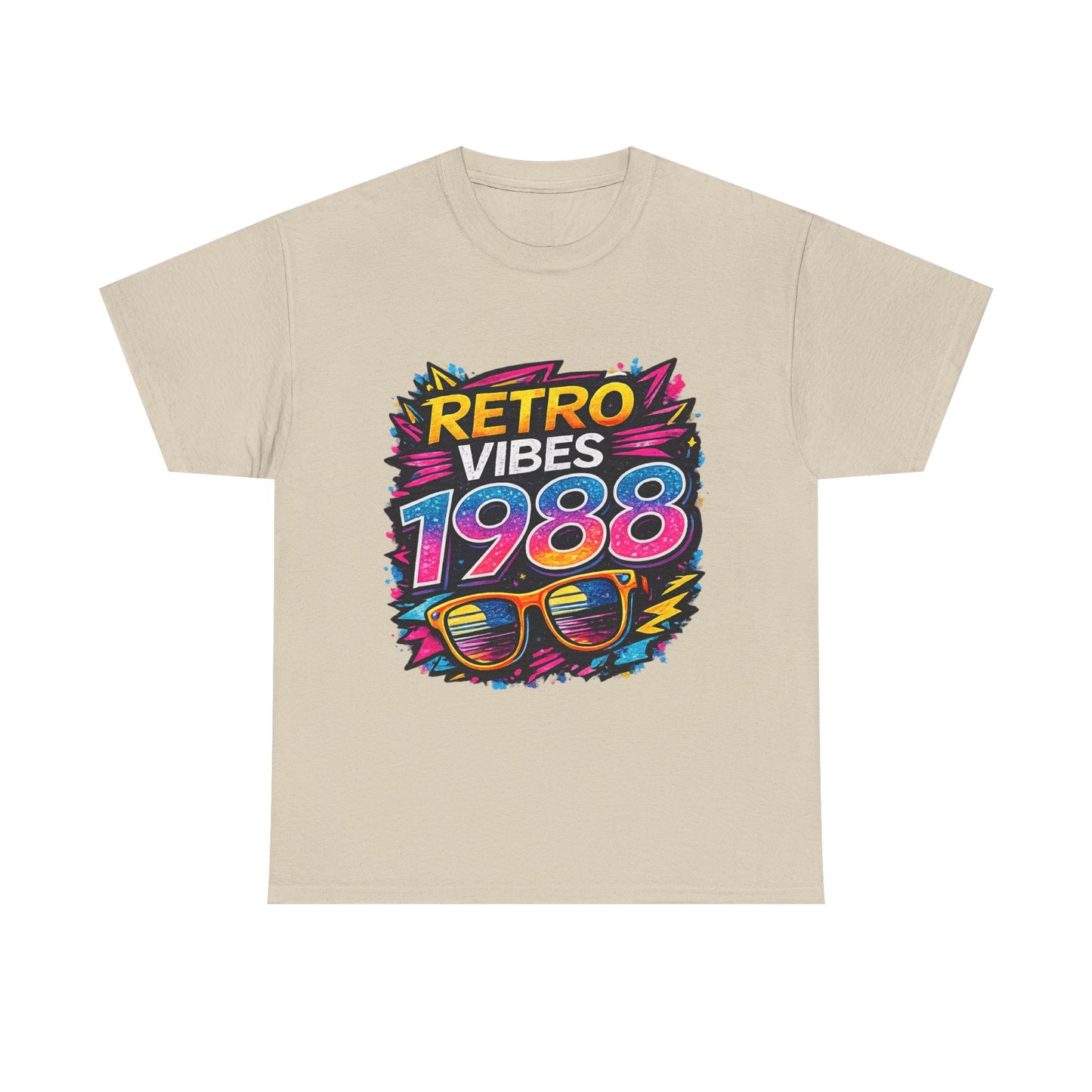 Vintage 1988 Retro T-Shirt | 1988 Birth Year Shirt | Retro 80s Graphic Tee