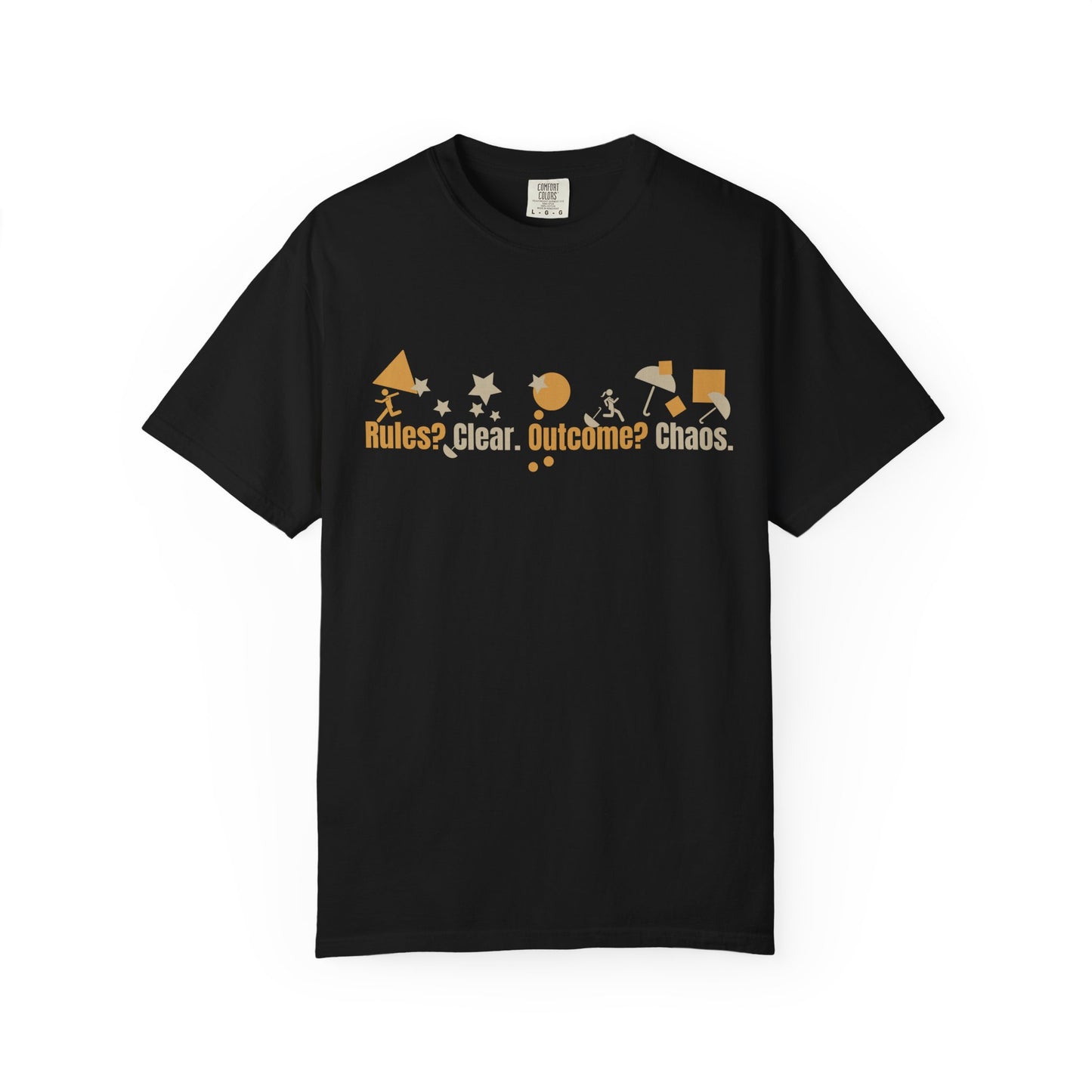 Shape Challenge T-Shirt | Triangle Circle Square Unisex Graphic Tee | Retro Gamer Streetwear Shirt