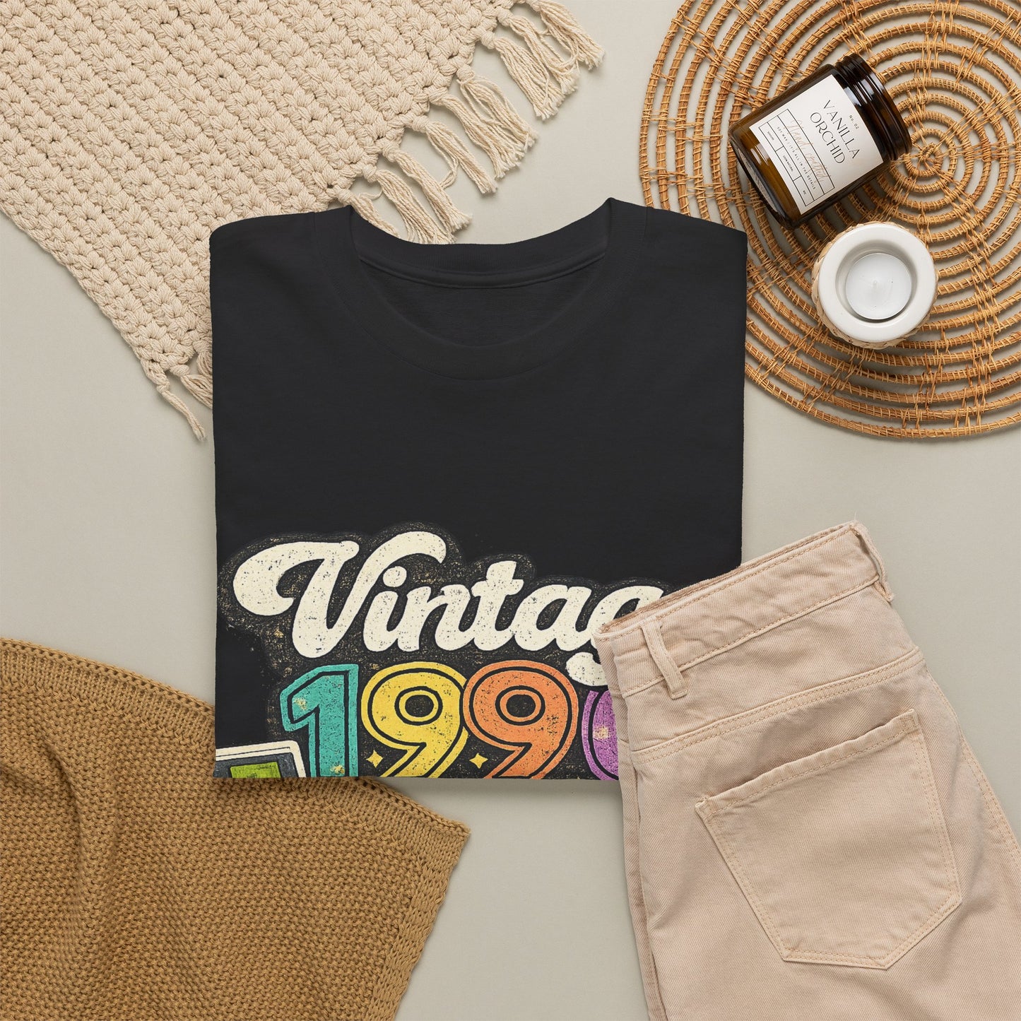 Made in 1990 T-Shirt | Retro 90s Birthday Shirt | Vintage 1990 Birth Year Gift Tee