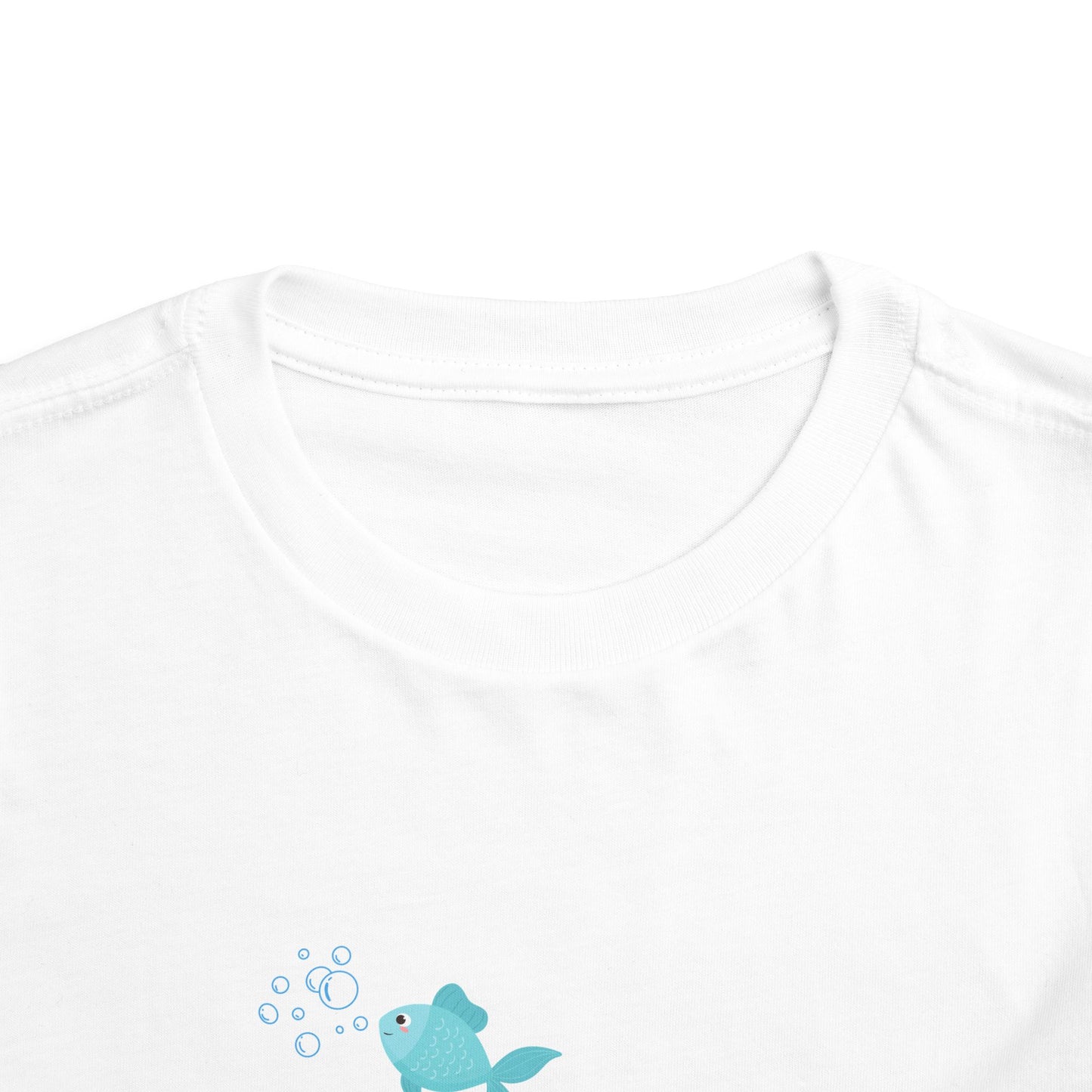 Whimsical Cat and Fish Toddler Tee, Cute Kids Shirt, Summer Outfit, Birthday Gift, Playdate Apparel, Fun Animal Design