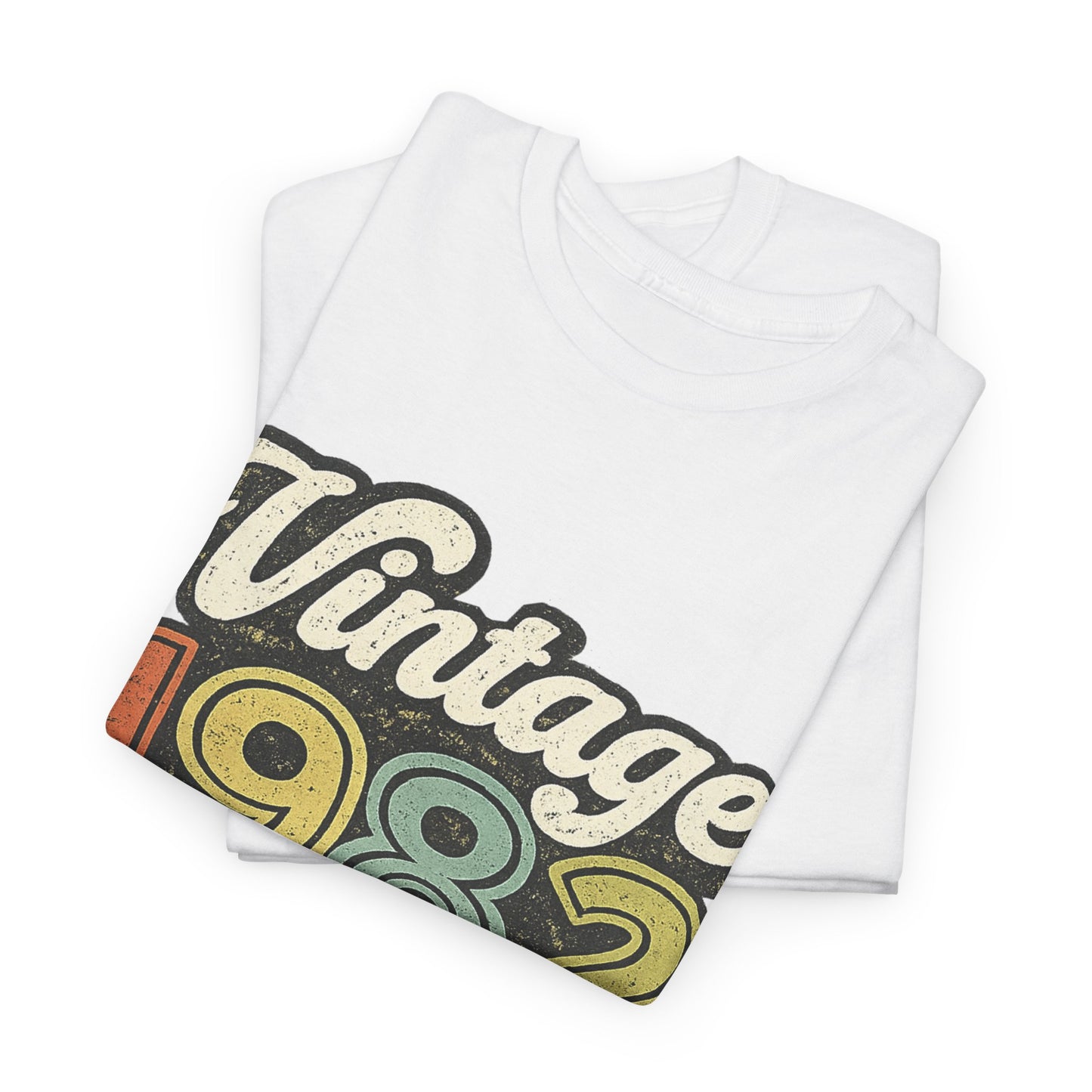 Vintage 1982 Retro T-Shirt | 1982 Birth Year Shirt | Retro 80s Graphic Tee
