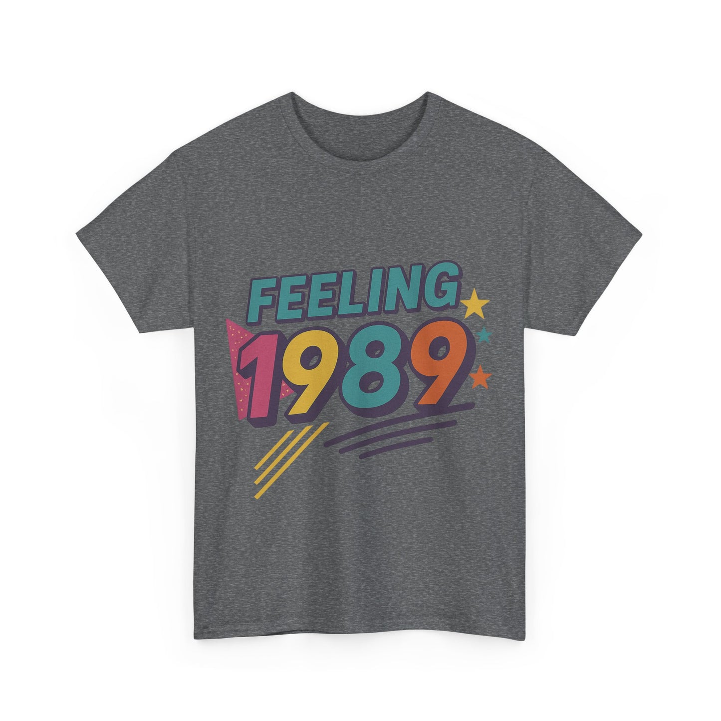 Retro Vibe 1989 T-Shirt Born to Vibe Cotton Tee, Vintage 80s Style Unisex Shirt, Birthday Gift, Casual Everyday Top