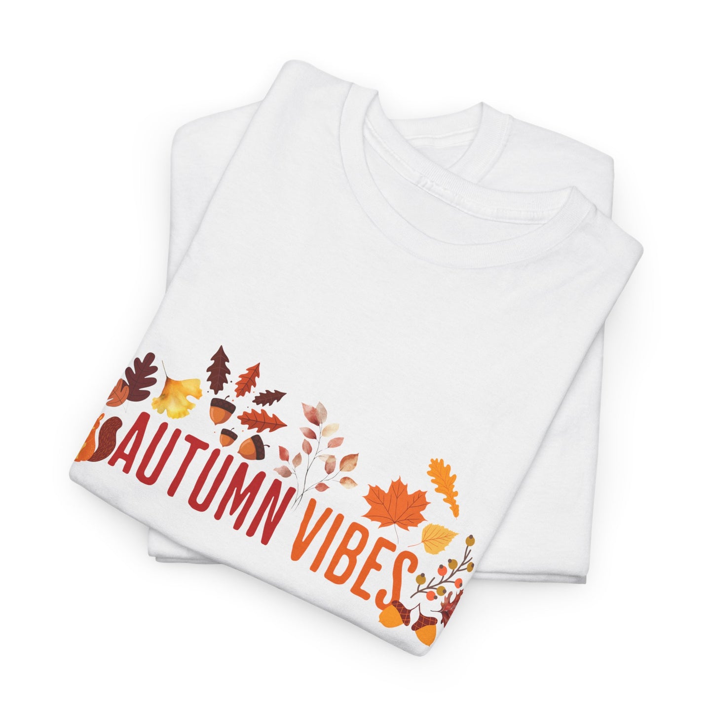 Autumn Vibes Fall Tee Cozy Unisex Cotton Shirt, Seasonal Fashion, Thanksgiving Gift, Everyday Casual Wear