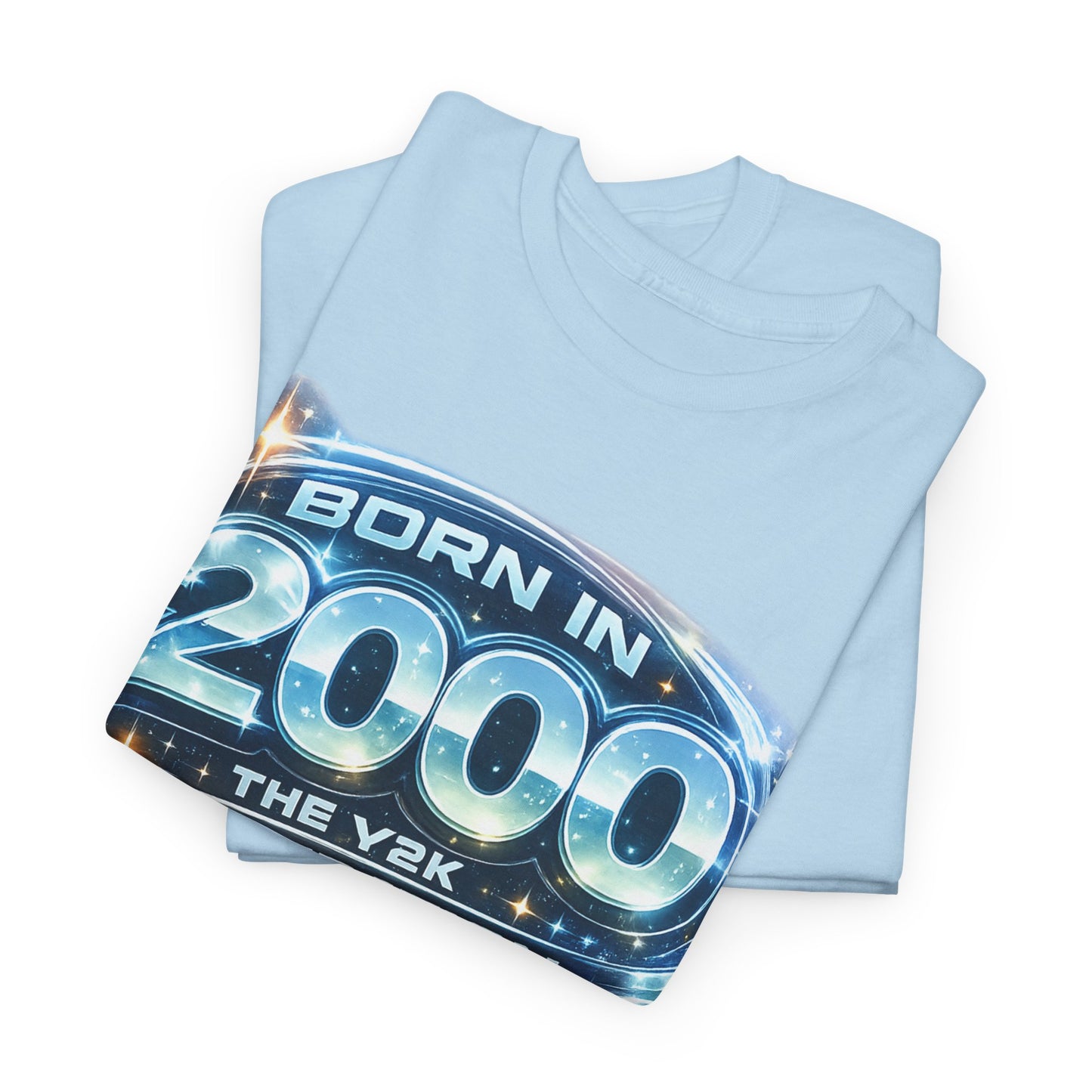 Born in 2000 Y2K T-Shirt, Retro Millennium Birthday Shirt, Vintage 2000 Graphic Tee, Unisex Nostalgia Gift
