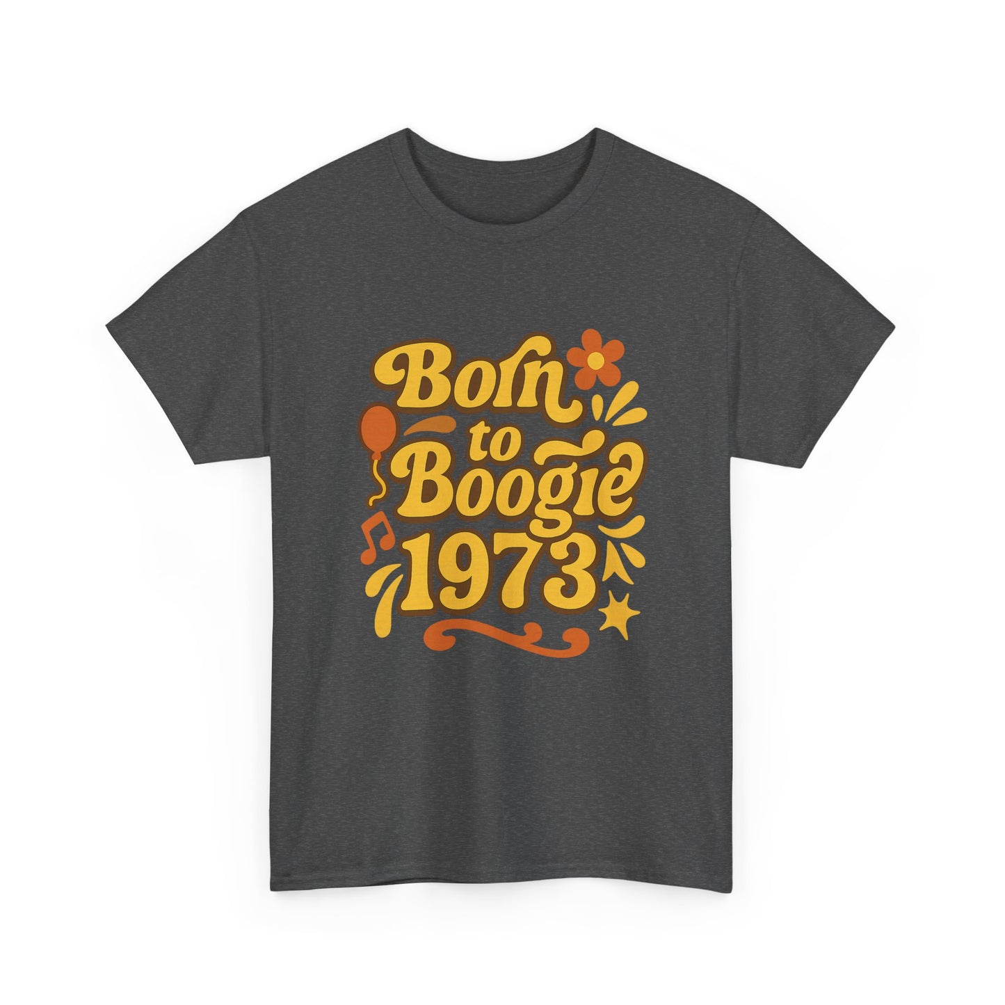 Retro Vibe T-Shirt Born to Vibe 1973 Cotton Tee, Unisex Vintage Shirt, 70s Style Top, Birthday Gift, Casual Everyday Apparel