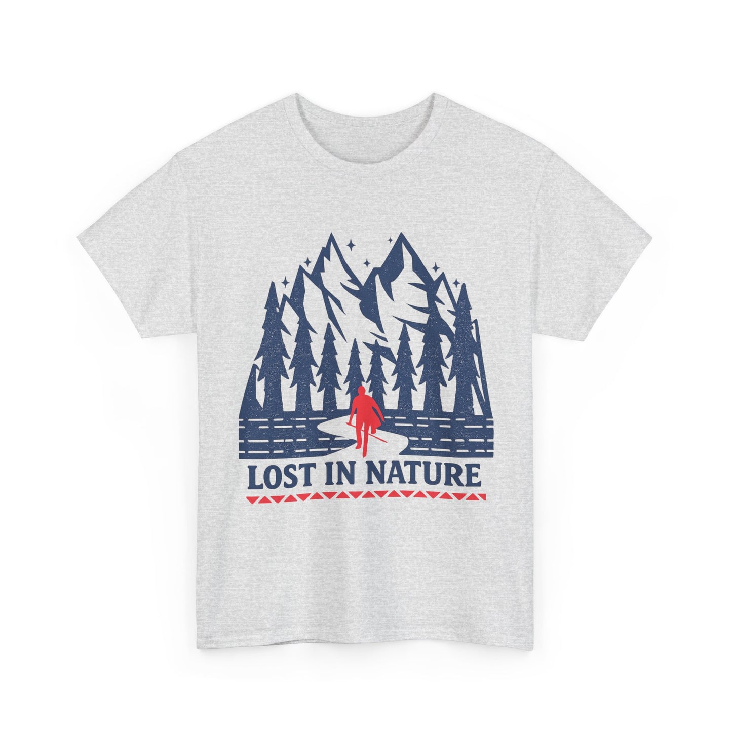 Lost in Nature T-Shirt | Mountain Hiking Shirt | Forest Adventure Graphic Tee | Nature Lover Gift | Outdoor Explorer Shirt