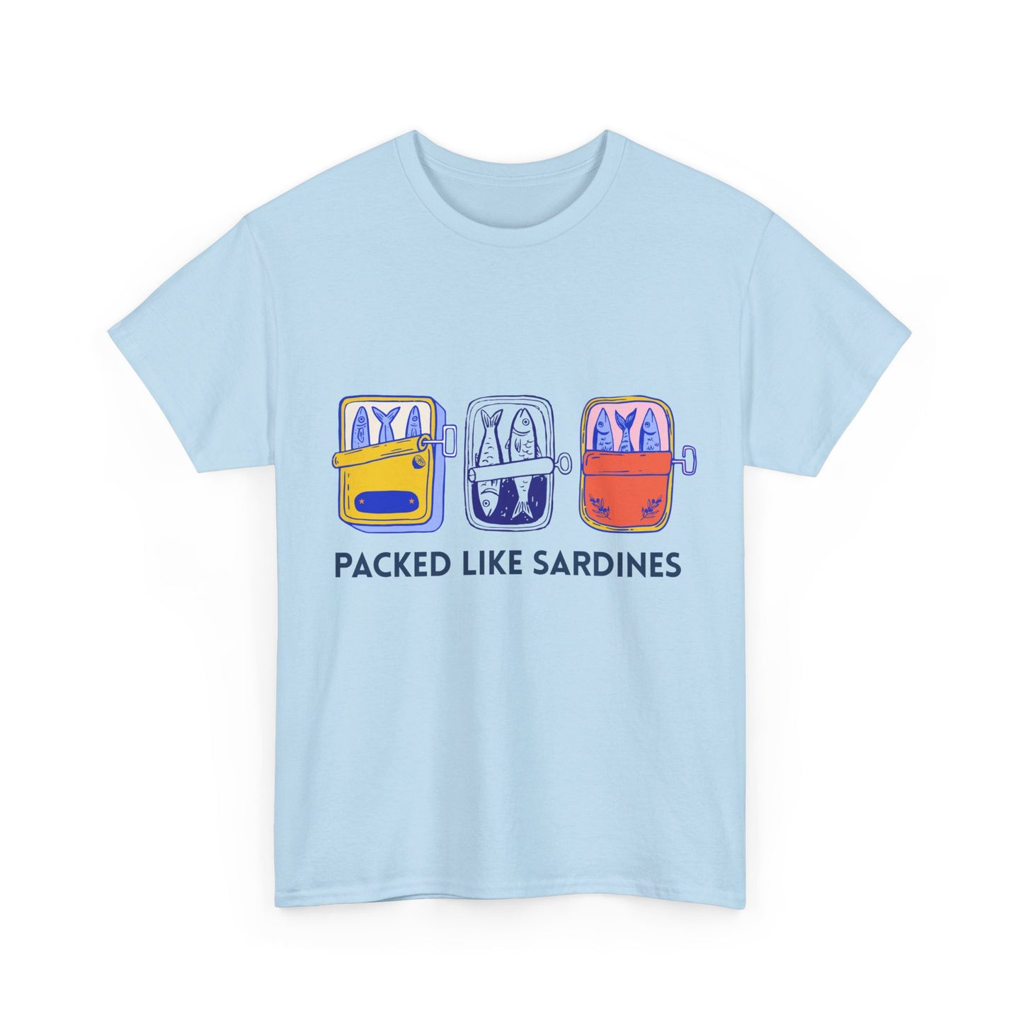 Packed Like Sardines T-Shirt | Funny Camper Shirt | Vintage RV Graphic Tee | Road Trip Camping Shirt Gift  SEO Description